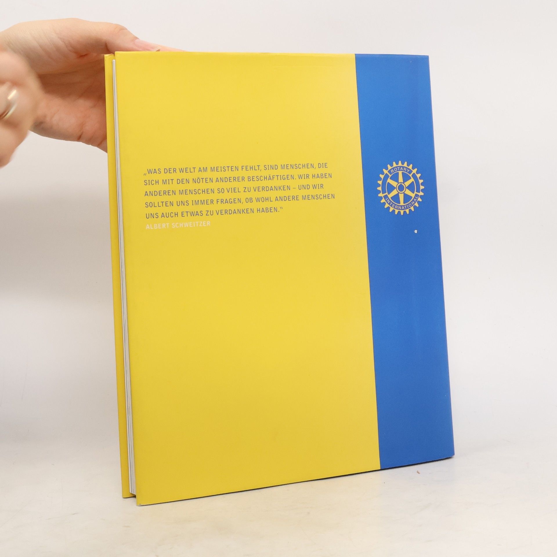 Manfred Wedemeyer Den Menschen verpflichtet - 75 Jahre Rotary in Deutschland