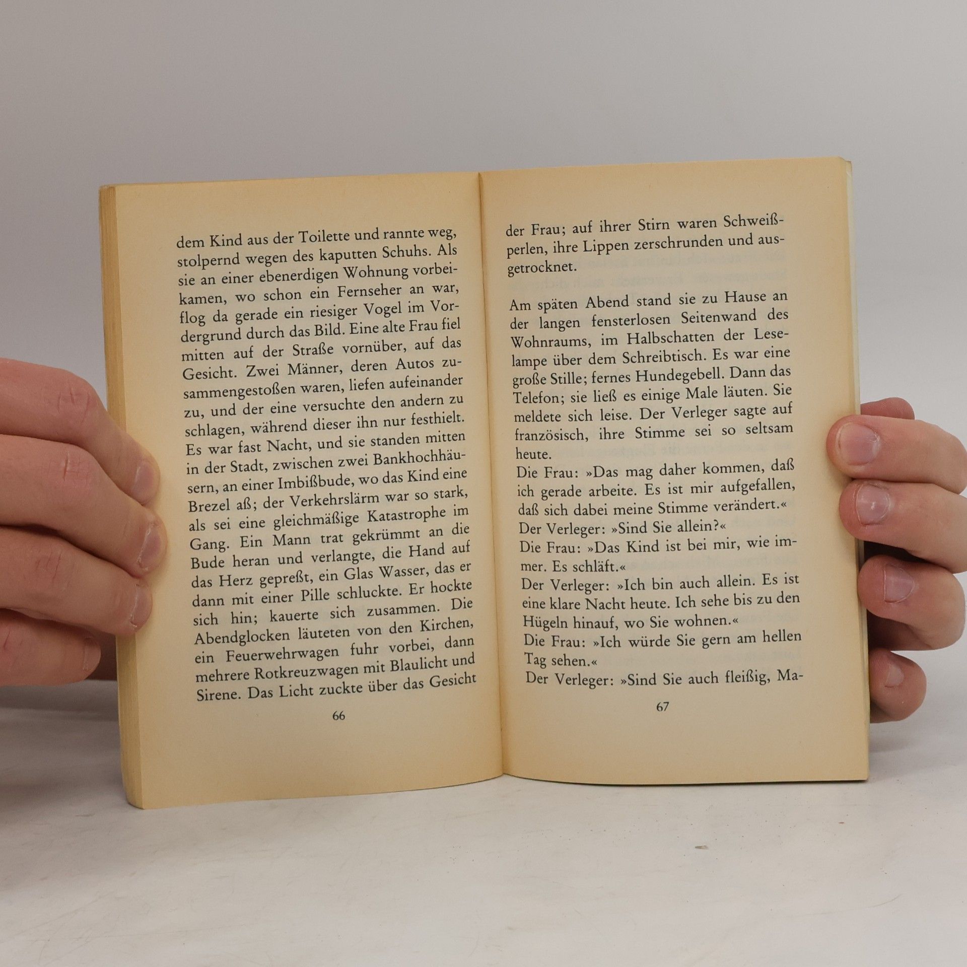Peter Handke Die linkshändige Frau