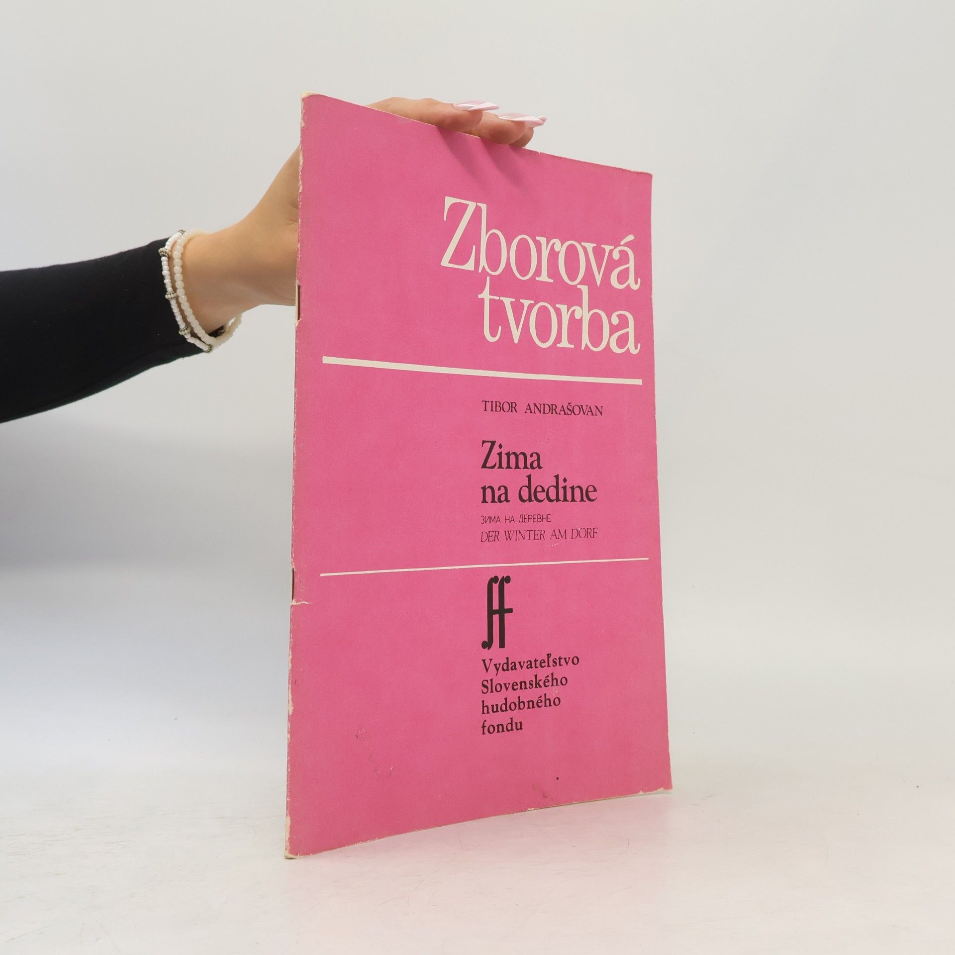 Zborová tvorba. Zima na dedine