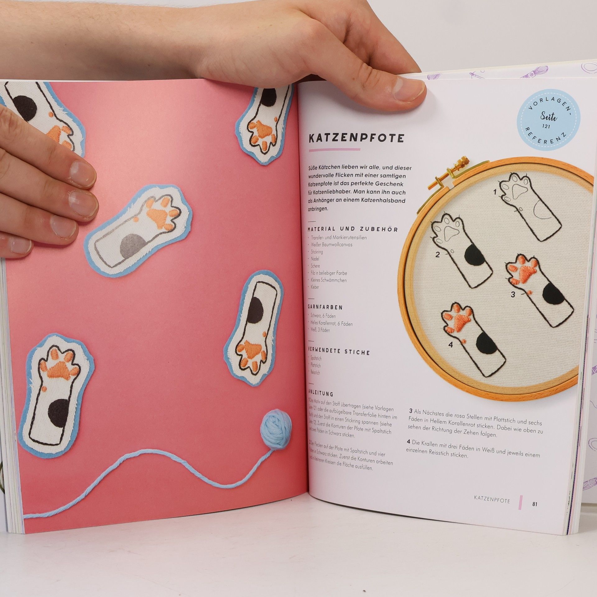 Irem Yazici Sticken im Mini-Format