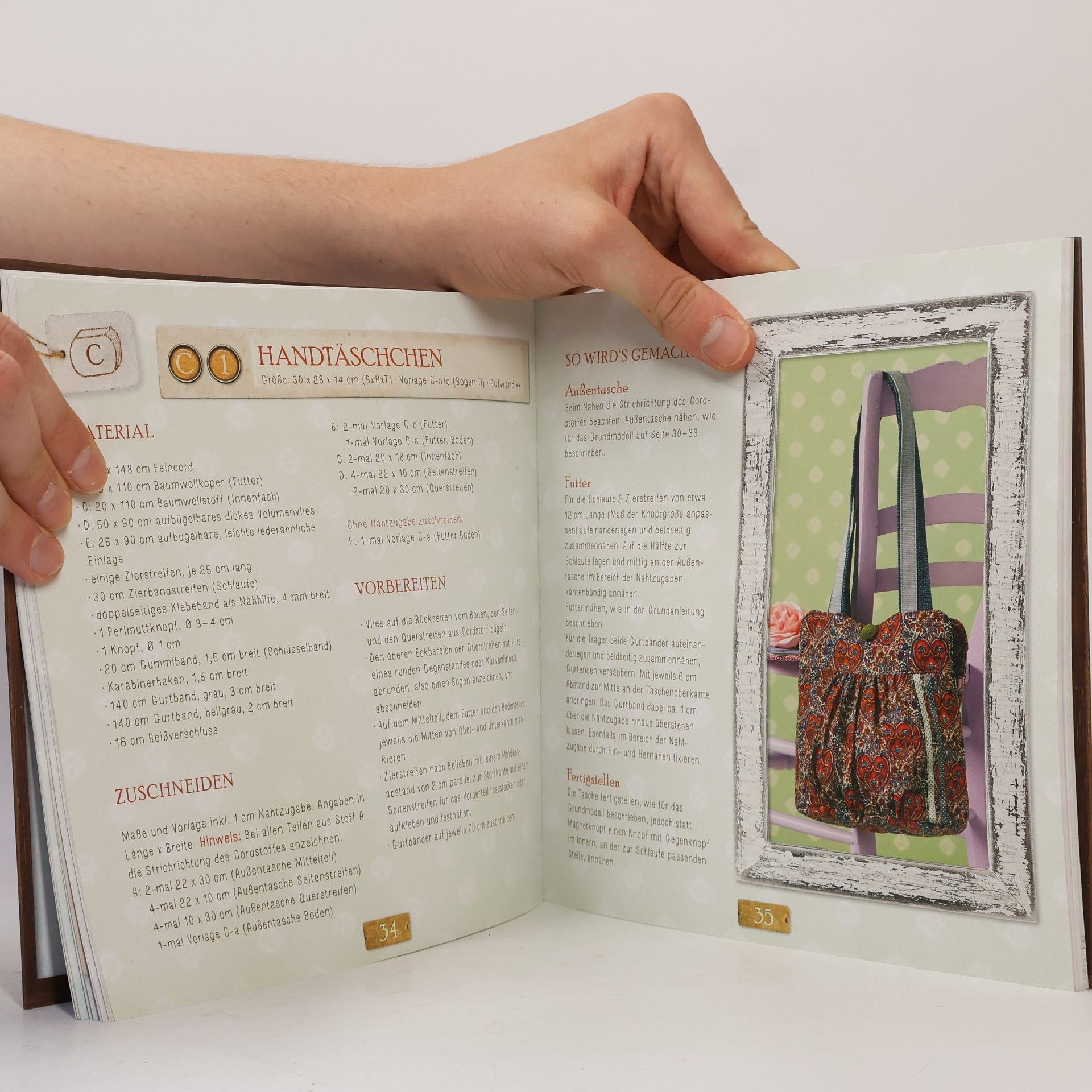 Siegrid Reinelt Taschen nähen im Baukastenprinzip