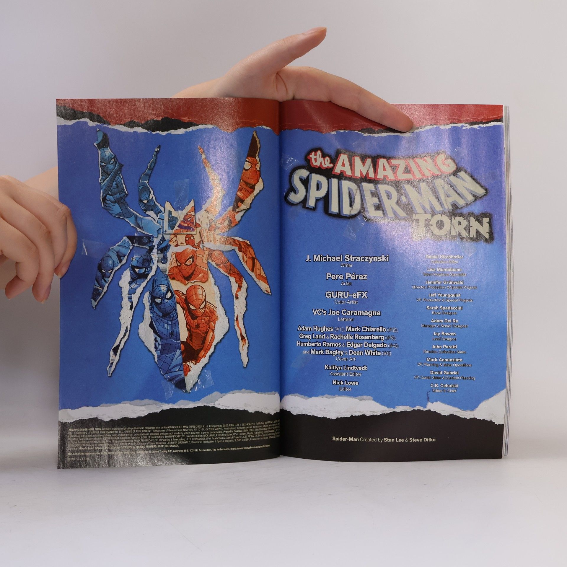 J. Michael Straczynski The Amazing Spider-Man: Torn