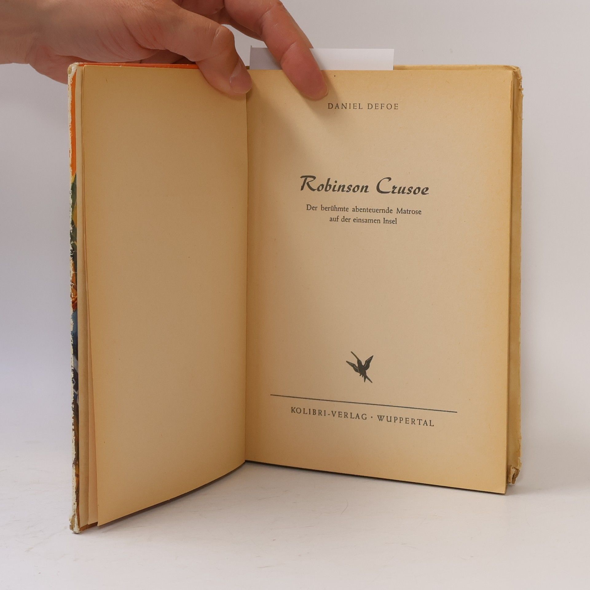 Daniel Defoe Robinson Crusoe