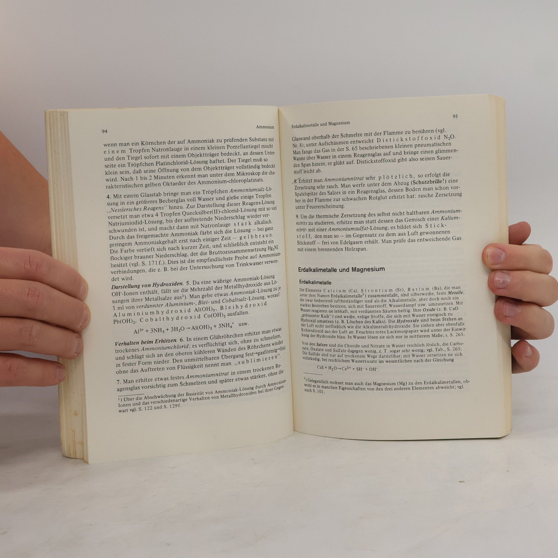 Heinrich Biltz De Gruyter Lehrbuch: Experimentelle Einführung in die anorganische Chemie