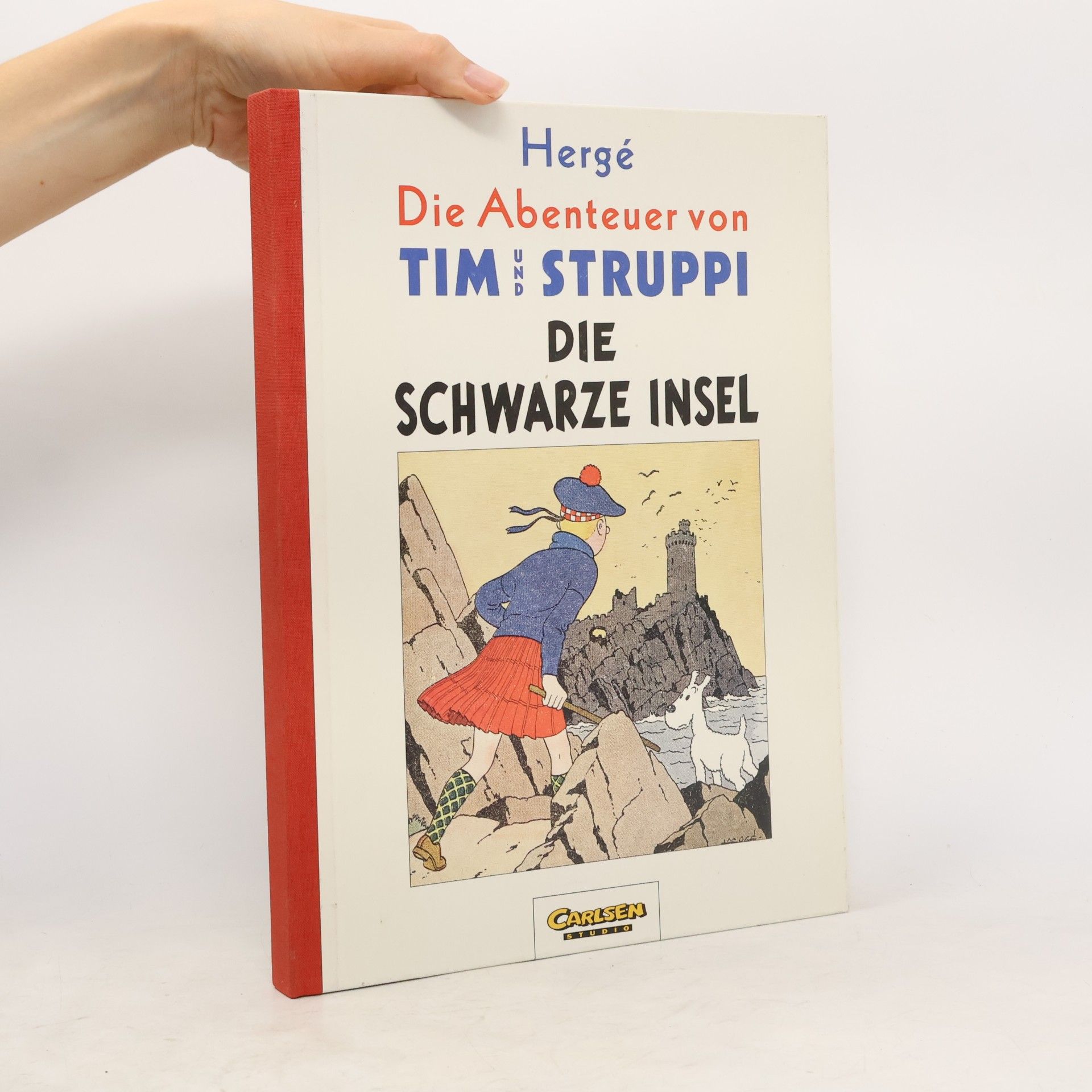 Hergé Die Abenteuer von Tim und Struppi. Die schwarze Insel.