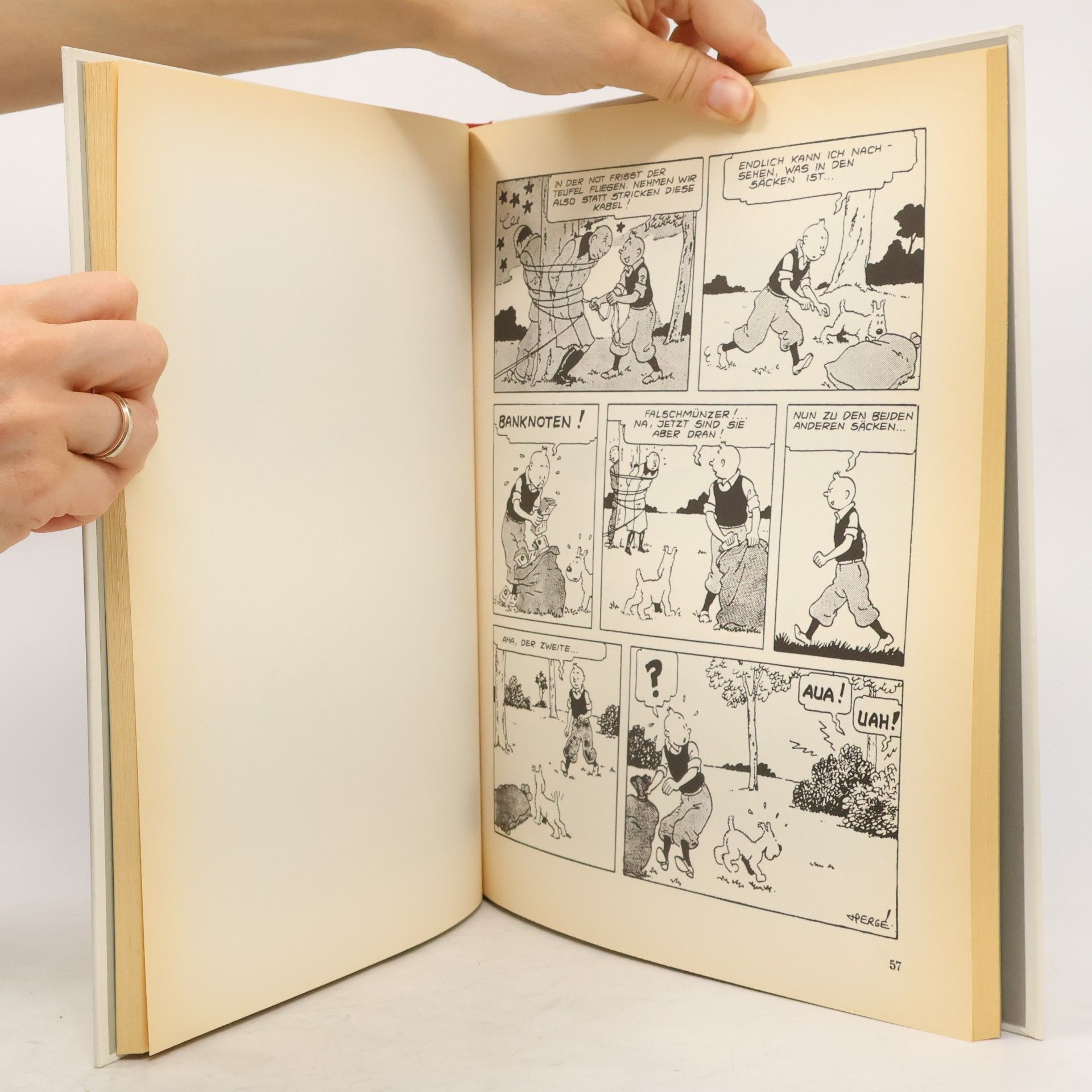 Hergé Die Abenteuer von Tim und Struppi. Die schwarze Insel.