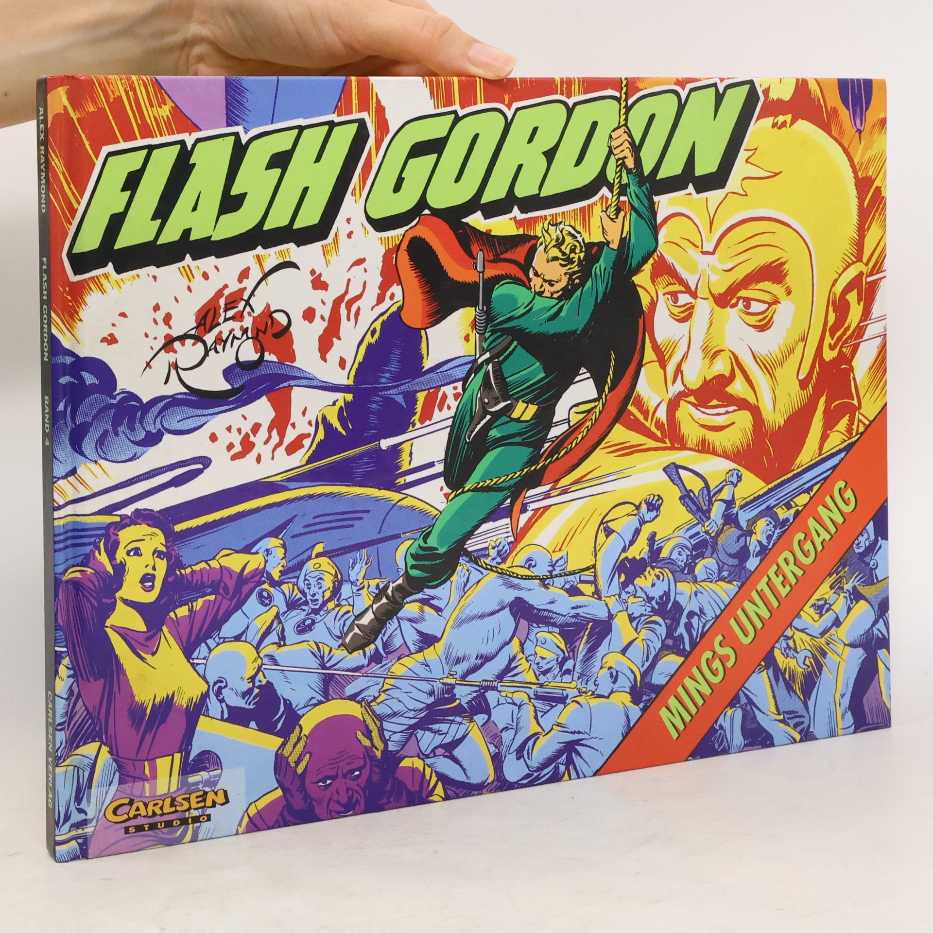 Alex Raymond Flash Gordon, Bd.4, Mings Untergang