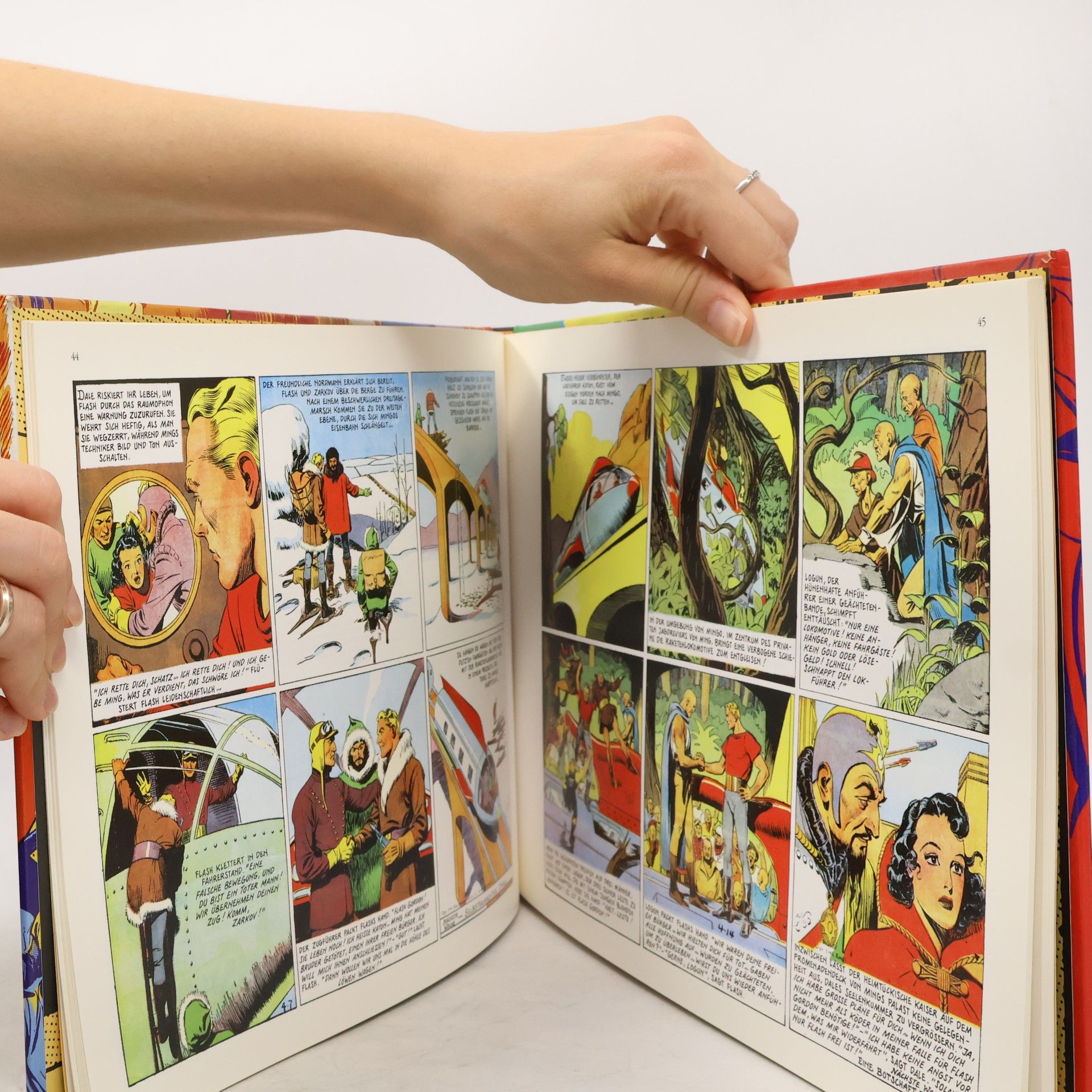 Alex Raymond Flash Gordon, Bd.4, Mings Untergang