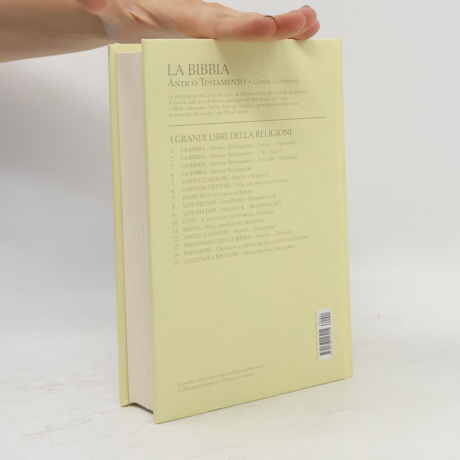 Kolektiv autorů La Bibbia. Antico Testamento 1