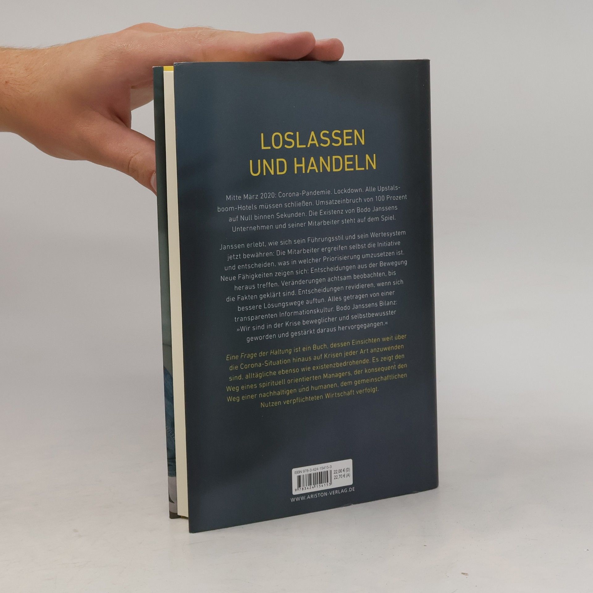 Bodo Janssen Eine Frage der Haltung