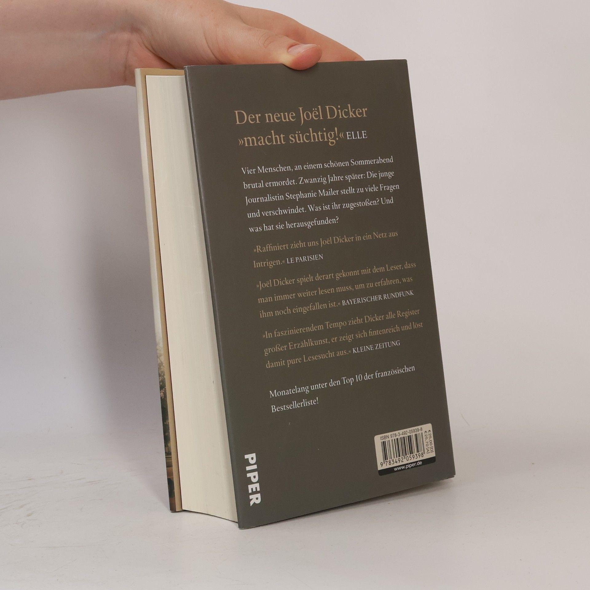 Joël Dicker Das Verschwinden der Stephanie Mailer
