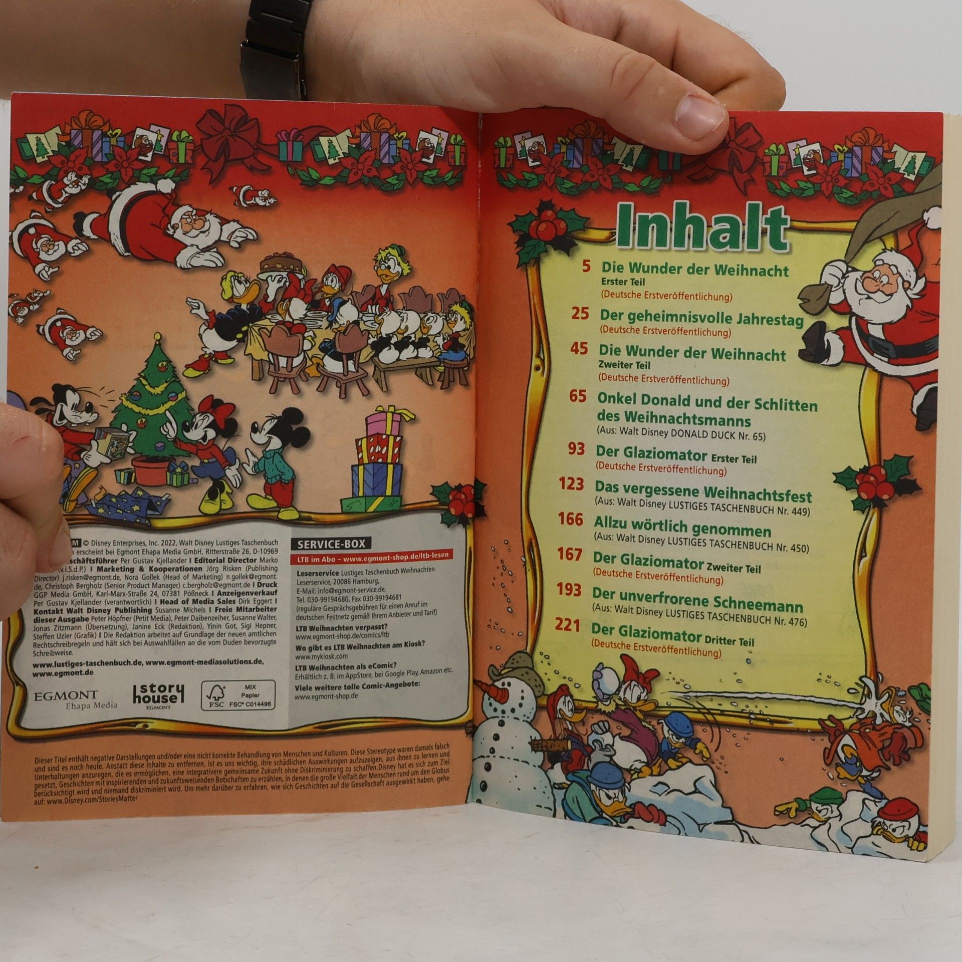 Walt Disney Lustiges Taschenbuch Weihnachten 28