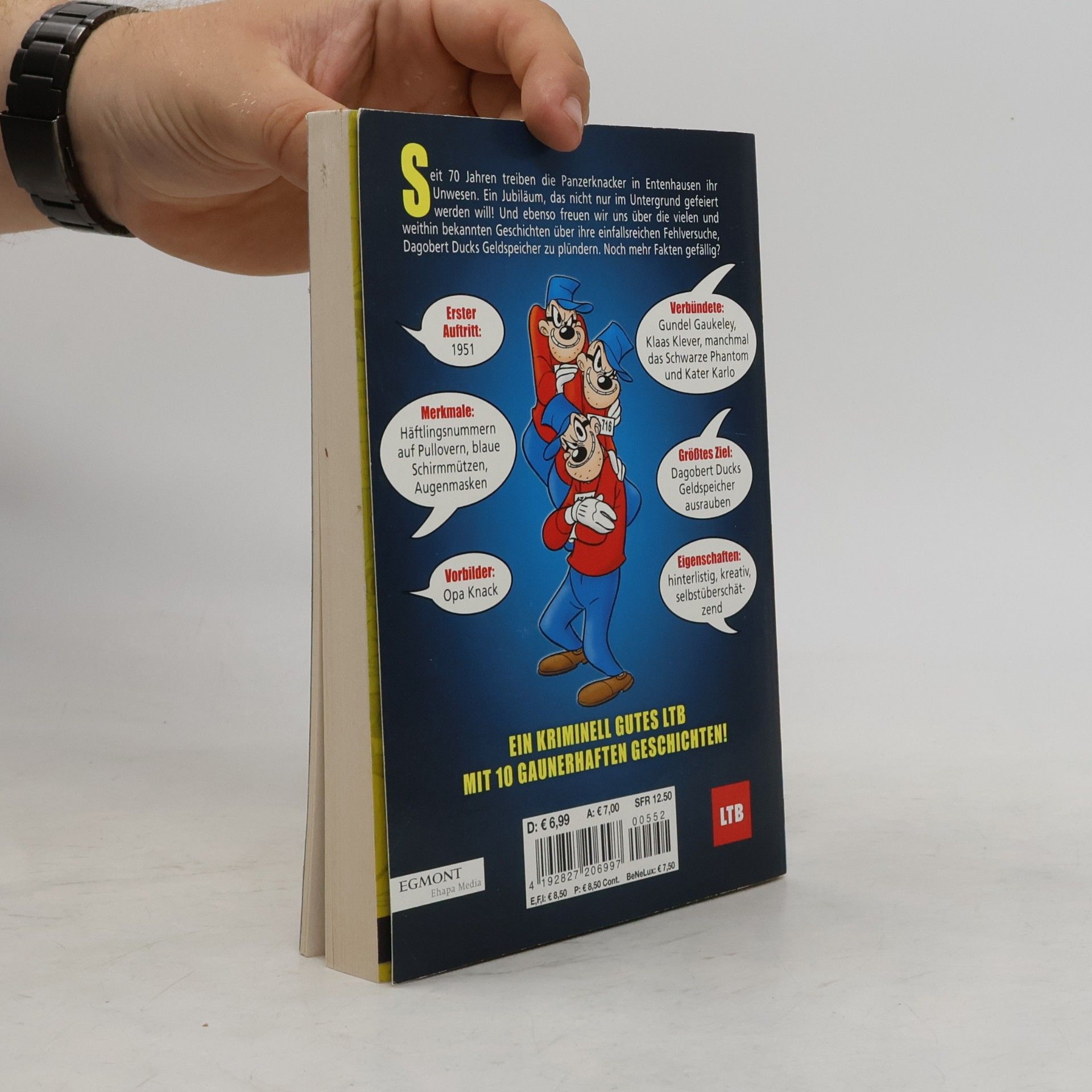 Walt Disney Lustiges Taschenbuch 552. 70 Jahre Panzerknacker