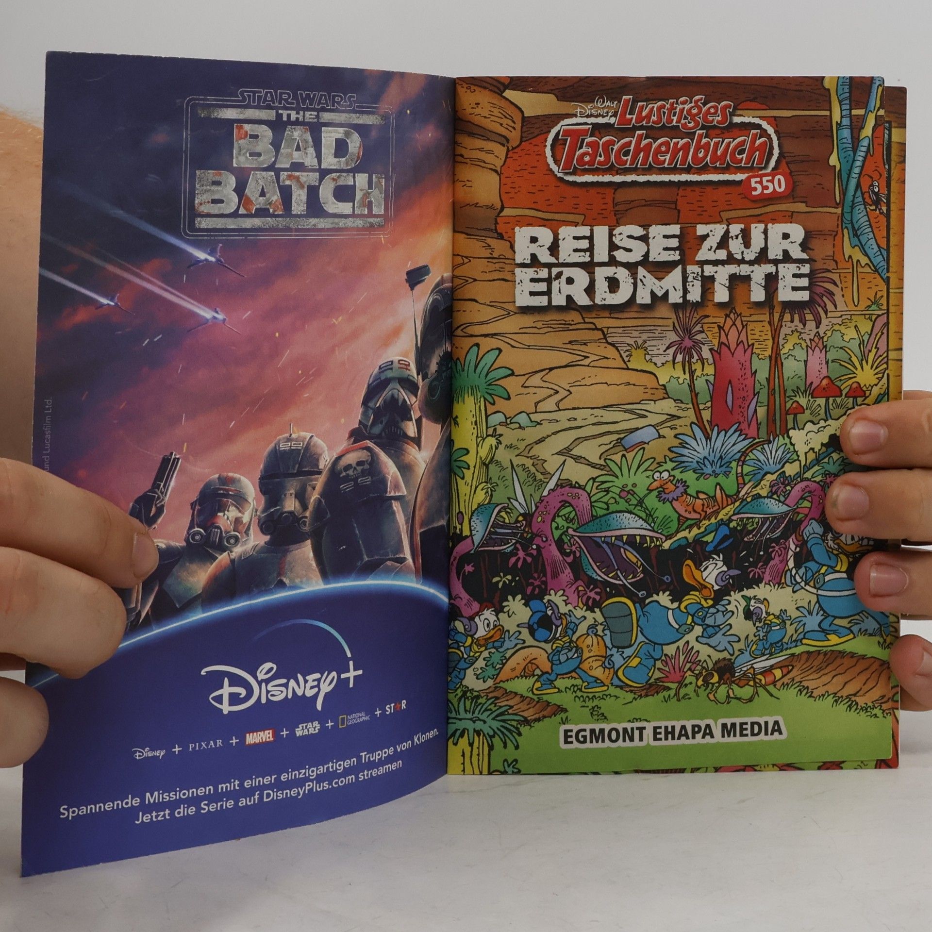 Walt Disney Lustiges Taschenbuch 550. Reise zur Erdmitte