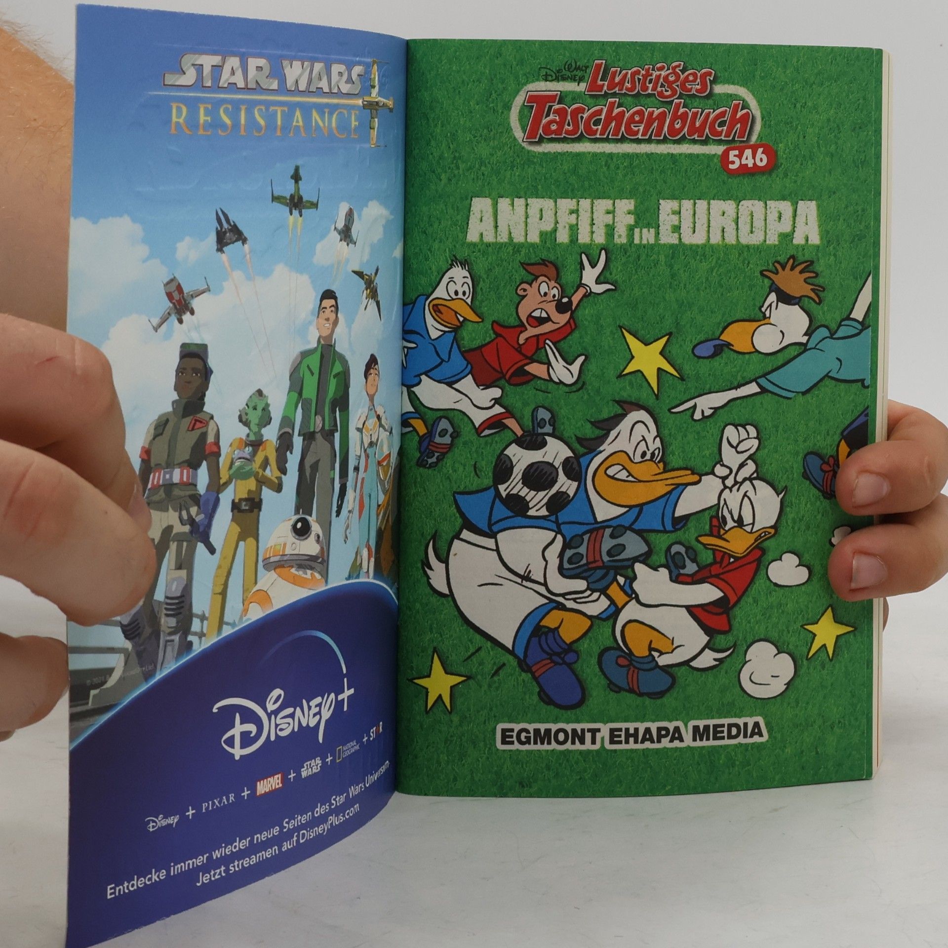 Walt Disney Lustiges Taschenbuch 546. Anpfiff in Europa