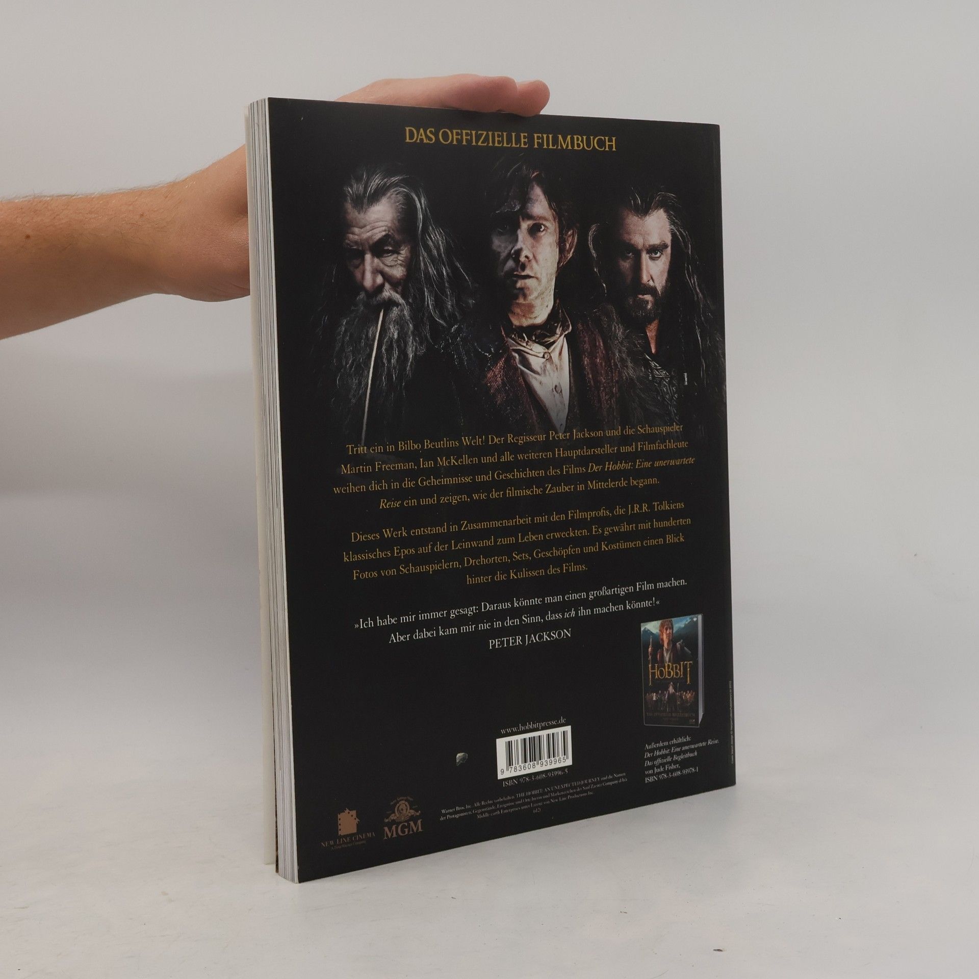 Brian Sibley Der Hobbit: Eine unerwartete Reise - Das offizielle Filmbuch
