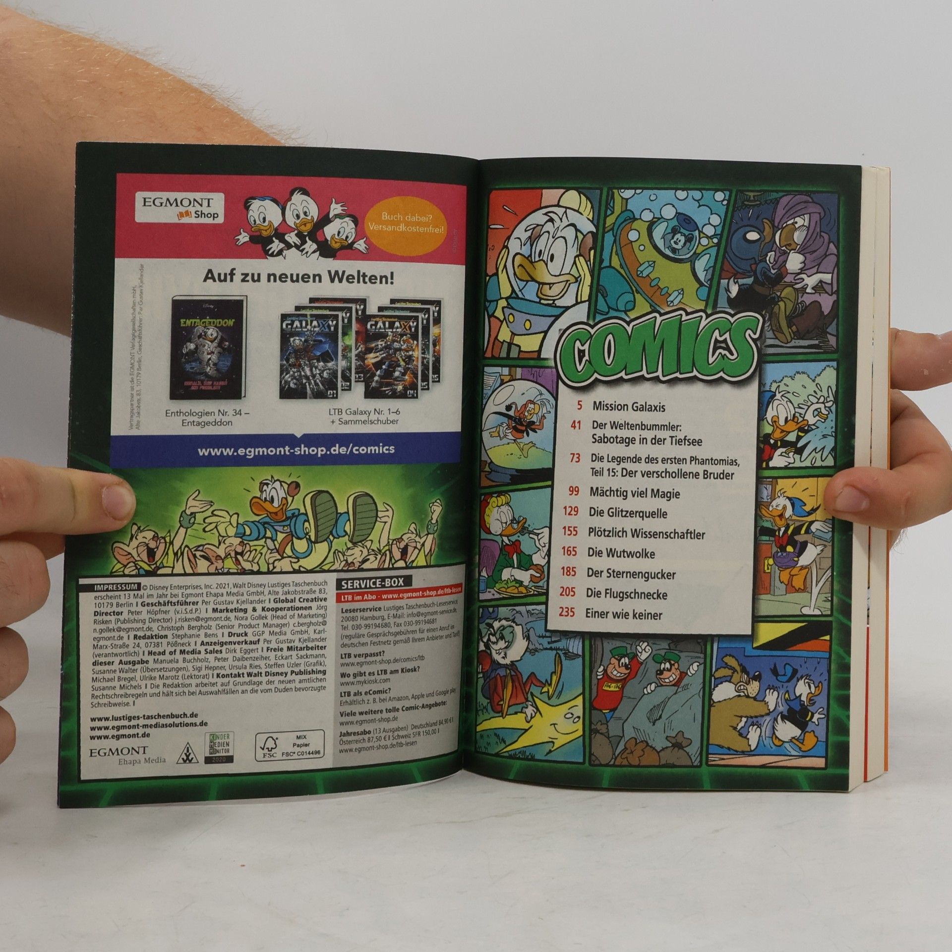 Collectif d'auteurs Lustiges Taschenbuch Nr. 543