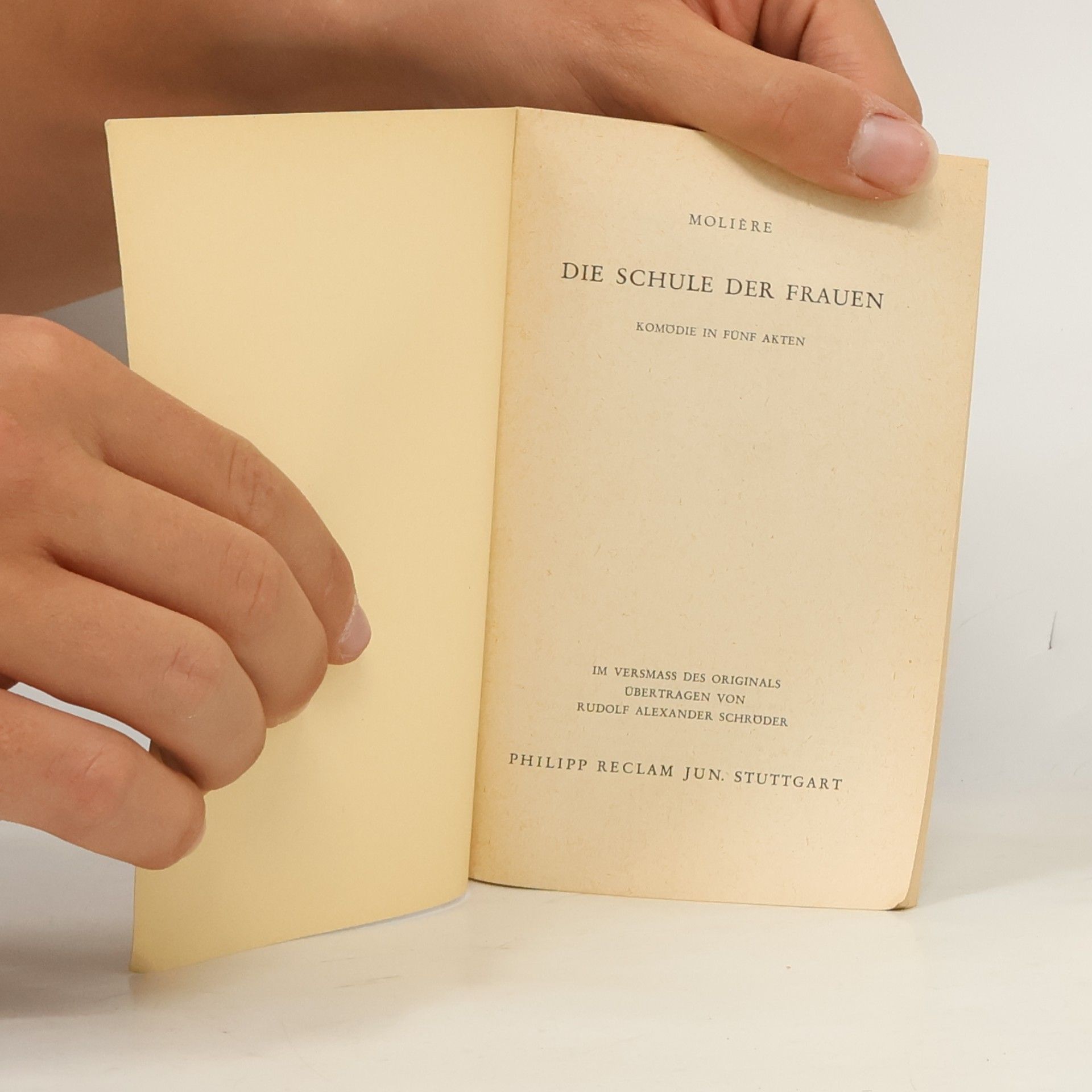 Molière Die Schule der Frauen
