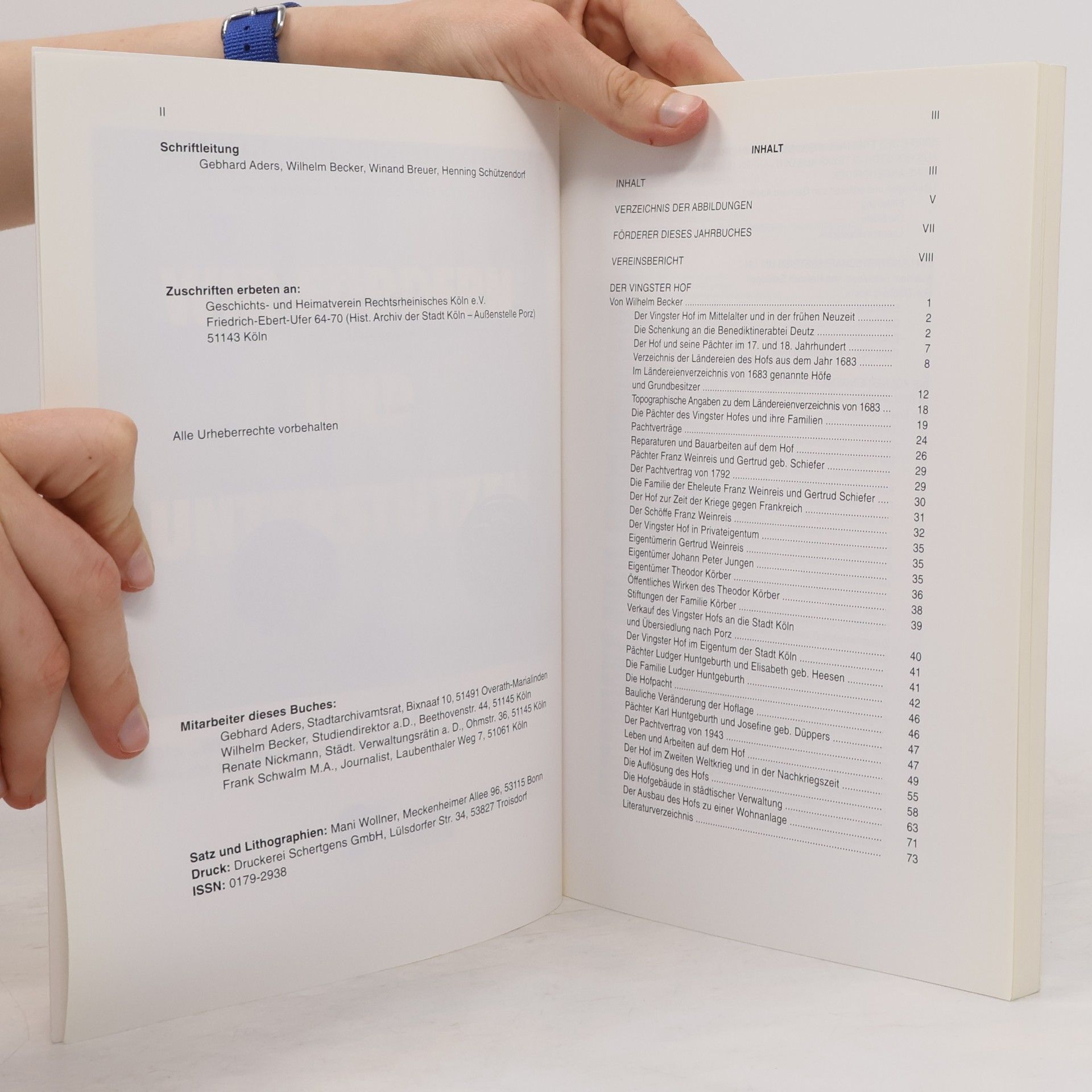 AA.VV. Rechtsrheinisches Köln : Jahrbuch für Geschichte und Landeskunde, Band 24