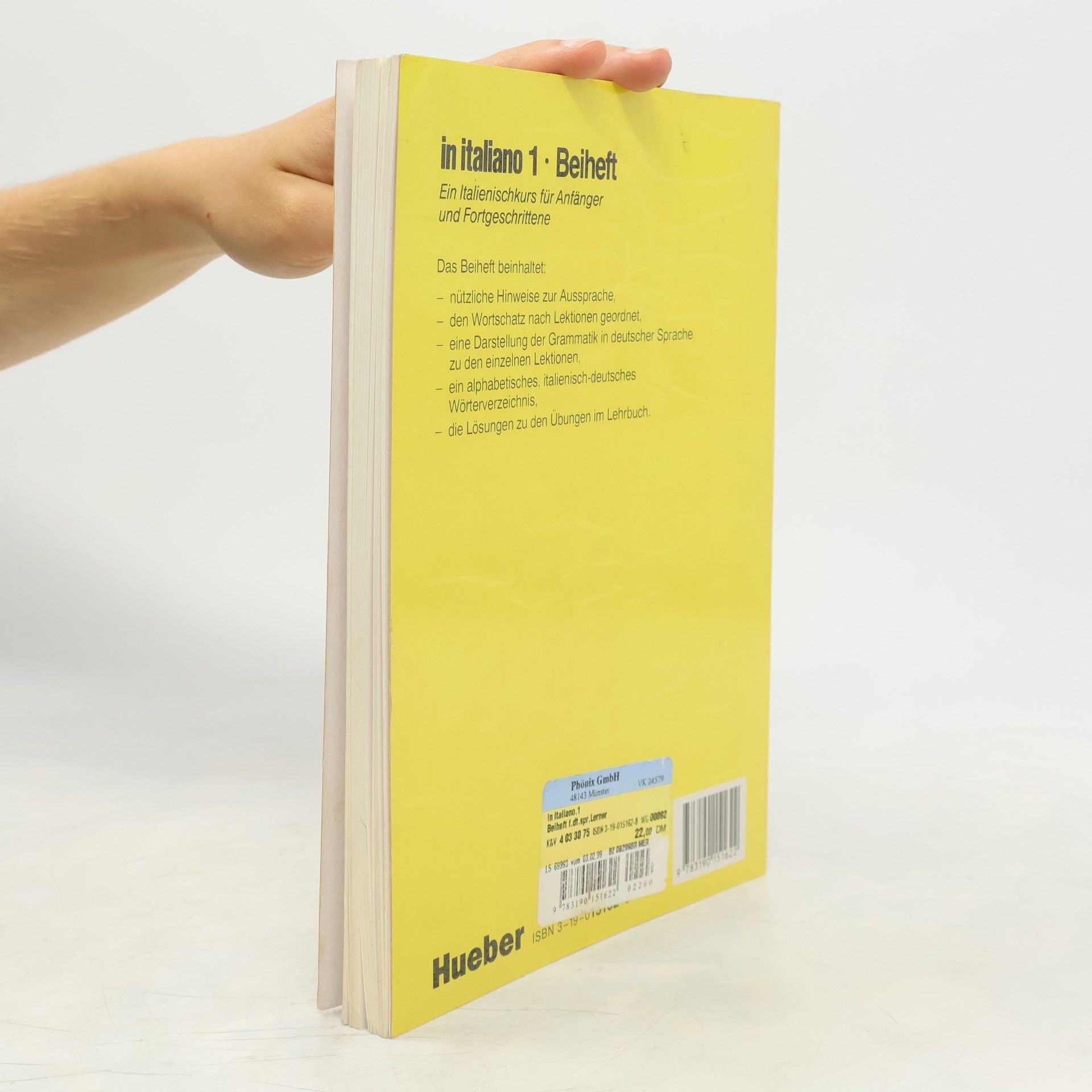 A. Chiuchiù In Italiano I. Beiheft für deutschsprachige Lerner