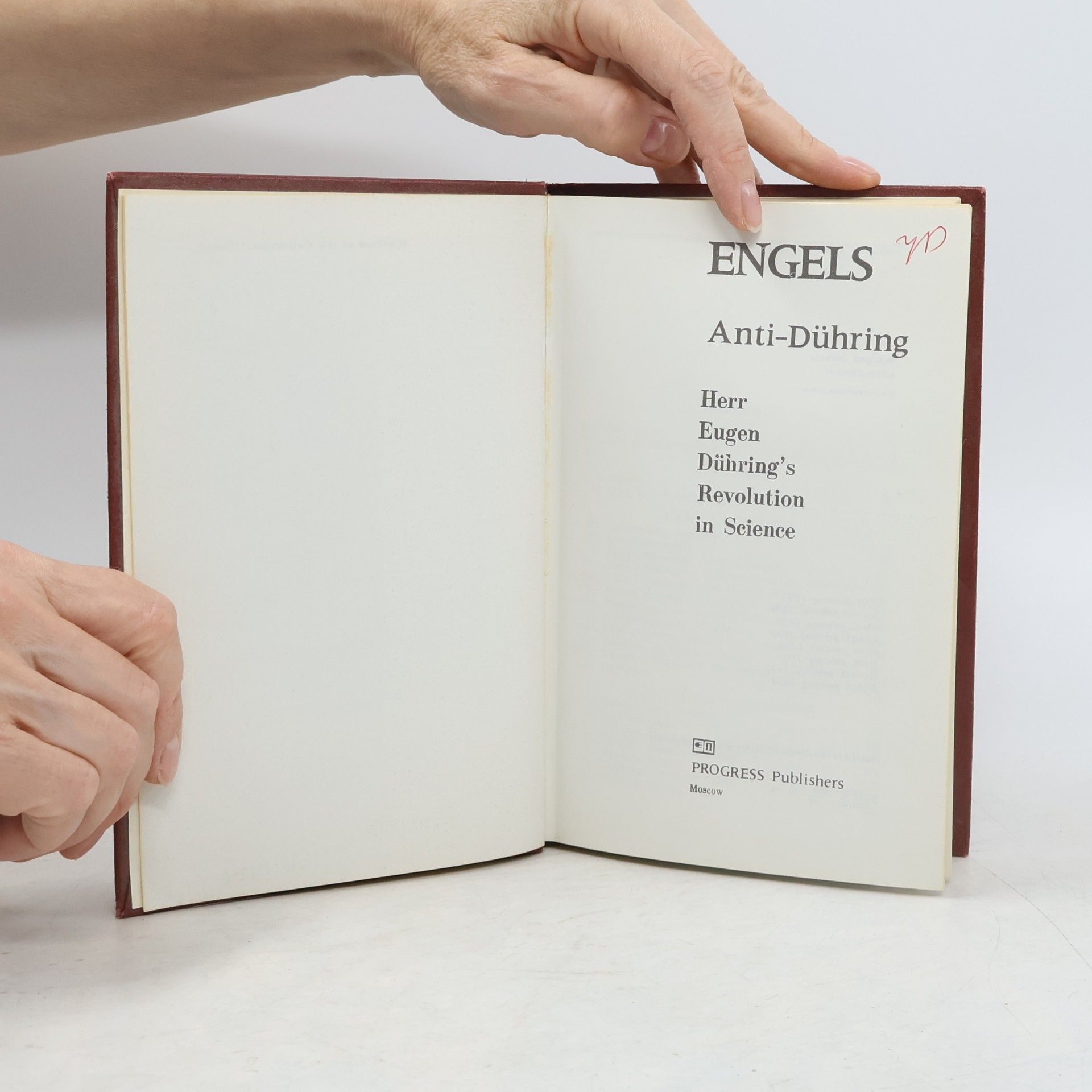 Friedrich Engels Anti–Dühring