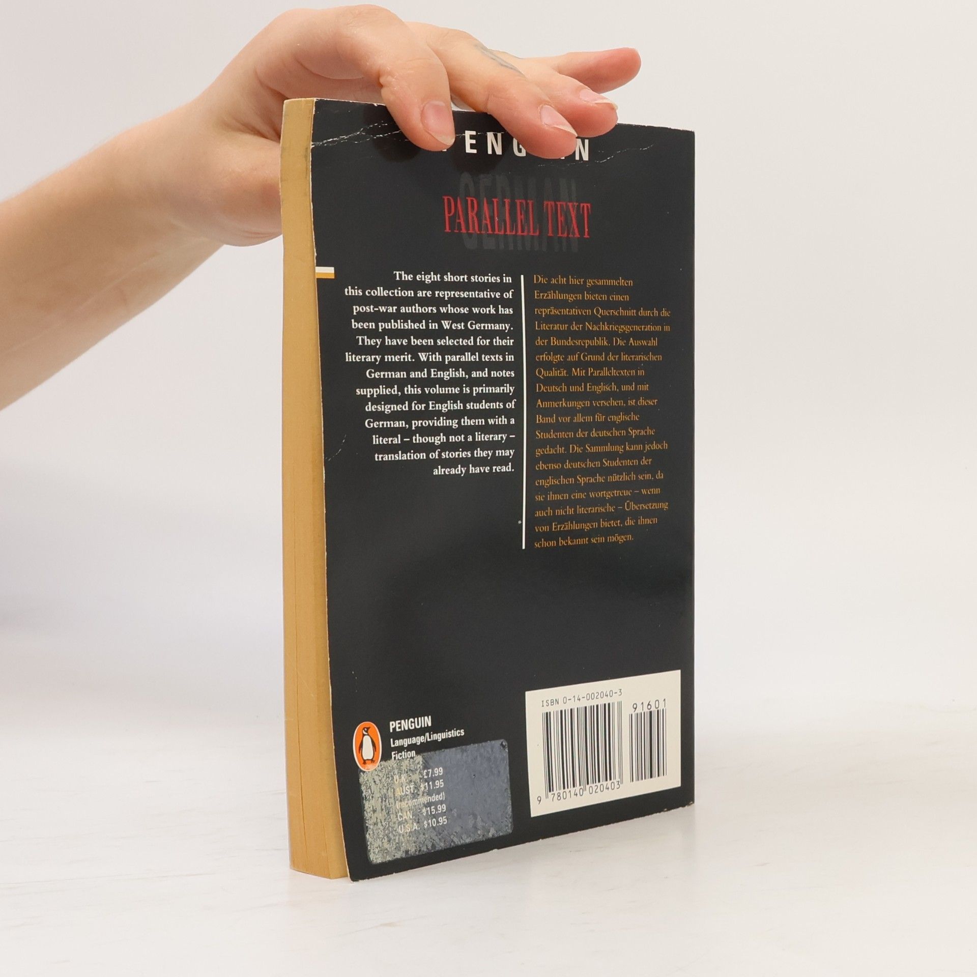 Kolektiv autorů Parallel Text: German Short Stories