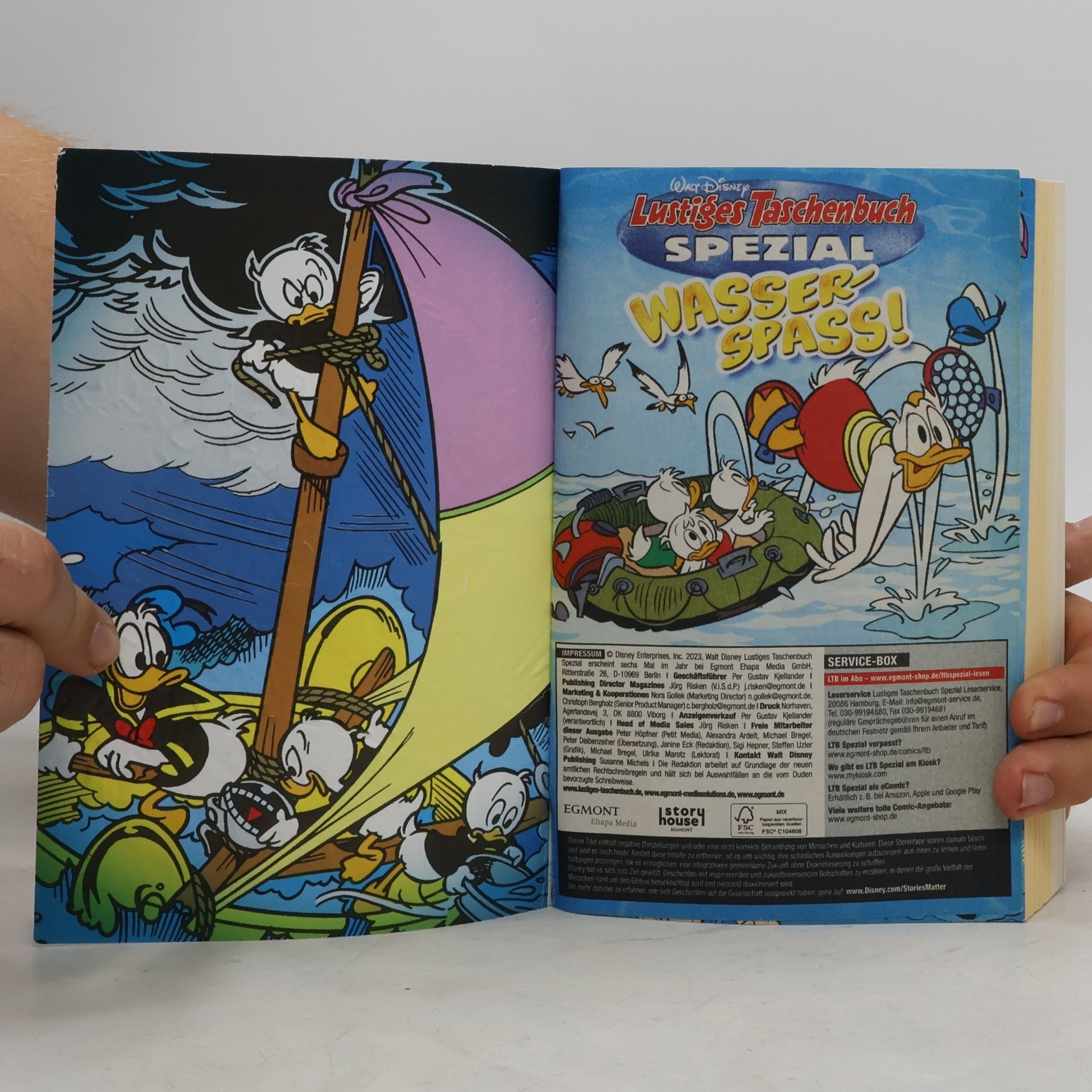 Walt Disney Lustiges Taschenbuch Spezial 113. Wasserspass!