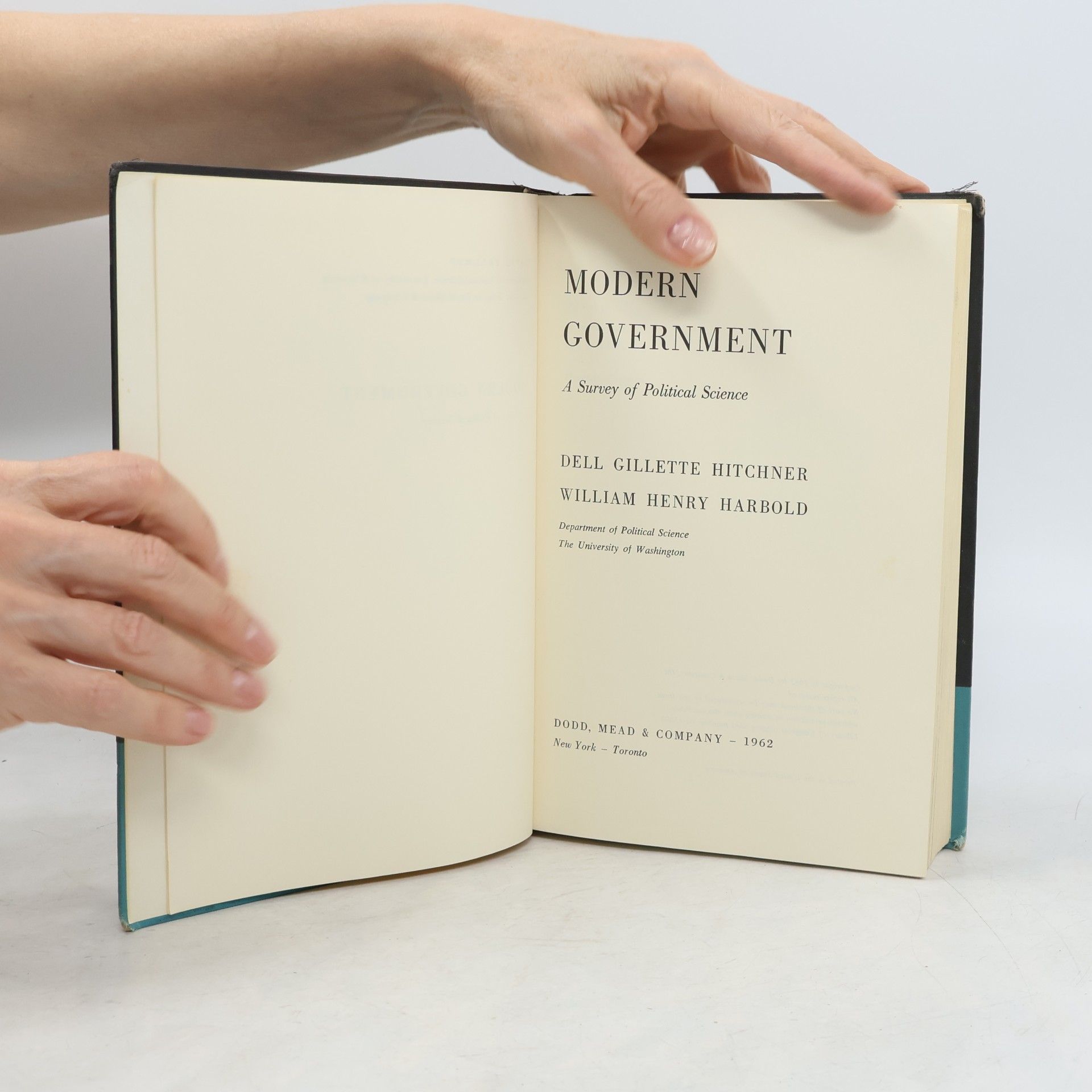 Dell Gillette Hitchner Modern Government