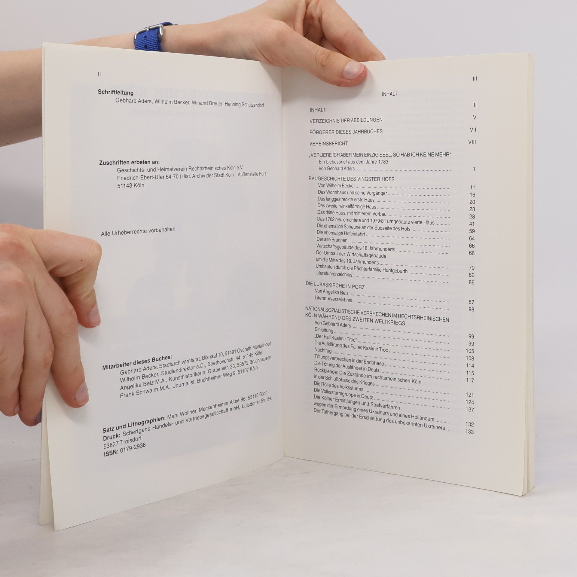Various authors Rechtsrheinisches Köln : Jahrbuch für Geschichte und Landeskunde, Band 25