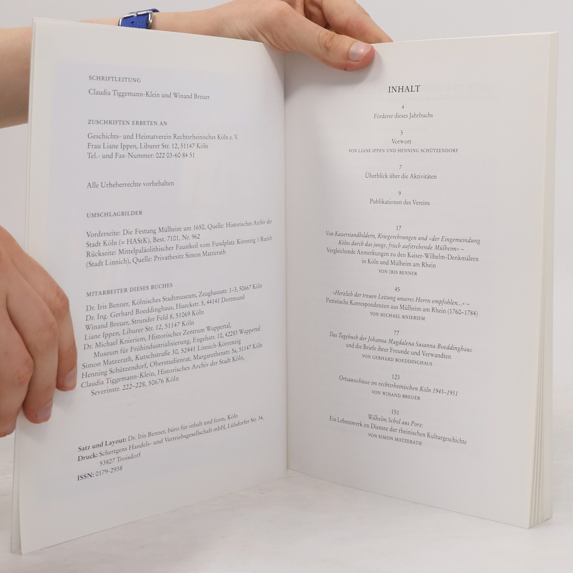 Autorenkollektiv Rechtsrheinisches Köln. Jahrbuch für Geschichte und Landeskunde 31