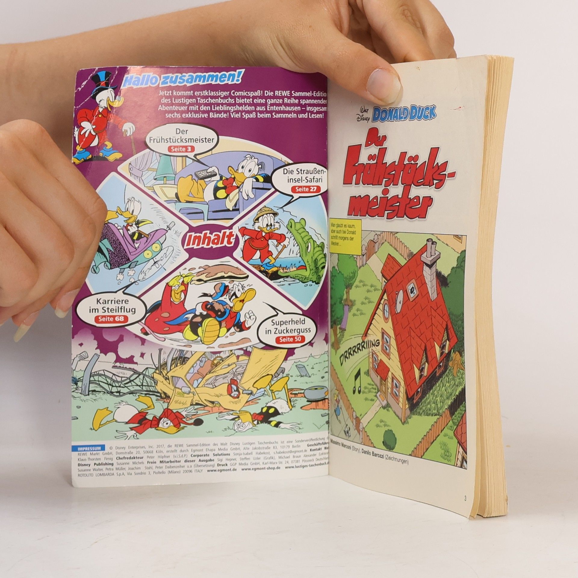 Walt Disney Lustiges Taschenbuch – REWE Sammel-Edition: Der Frühstücksmeister