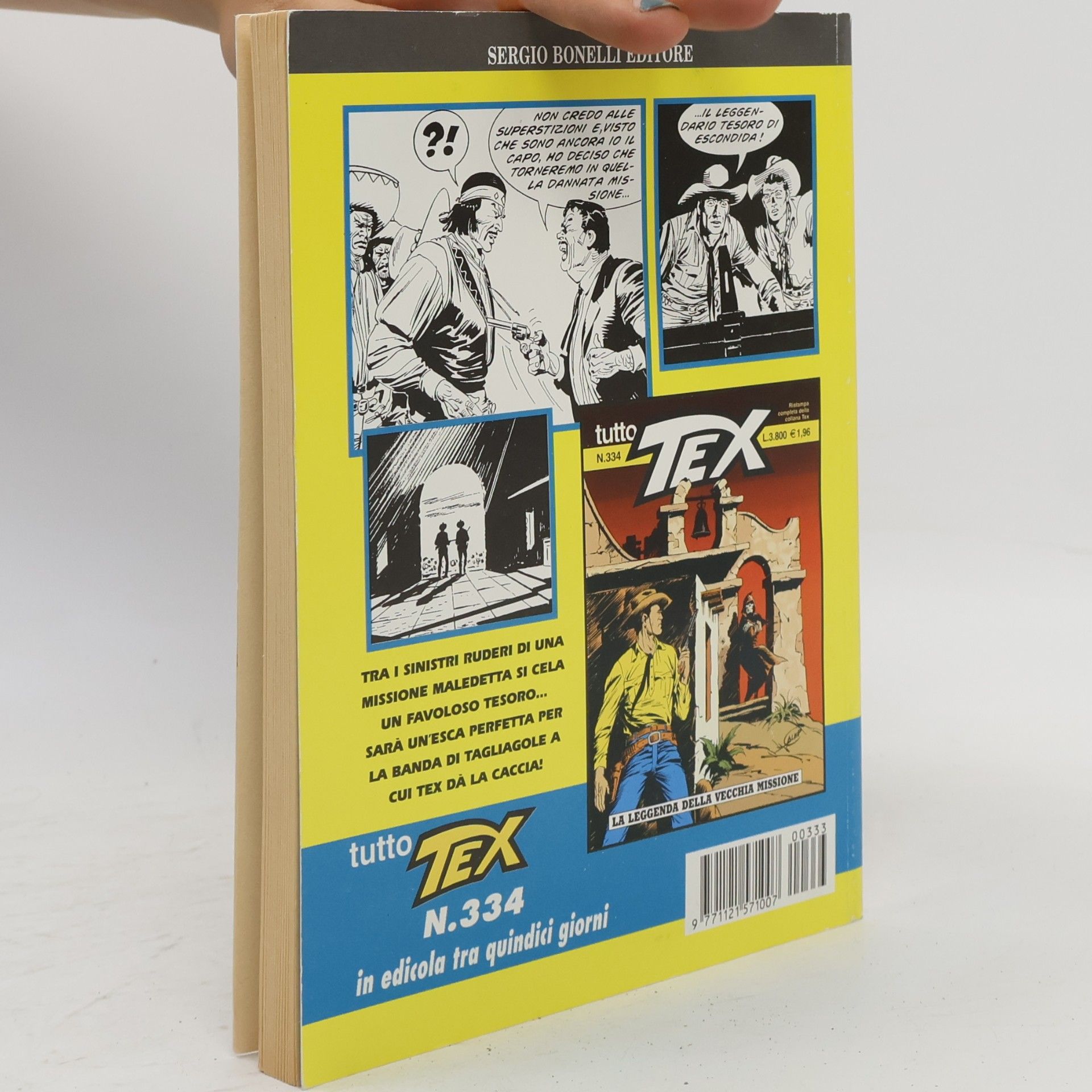 Collectif d'auteurs Tex N. 333. La notte degli agguati