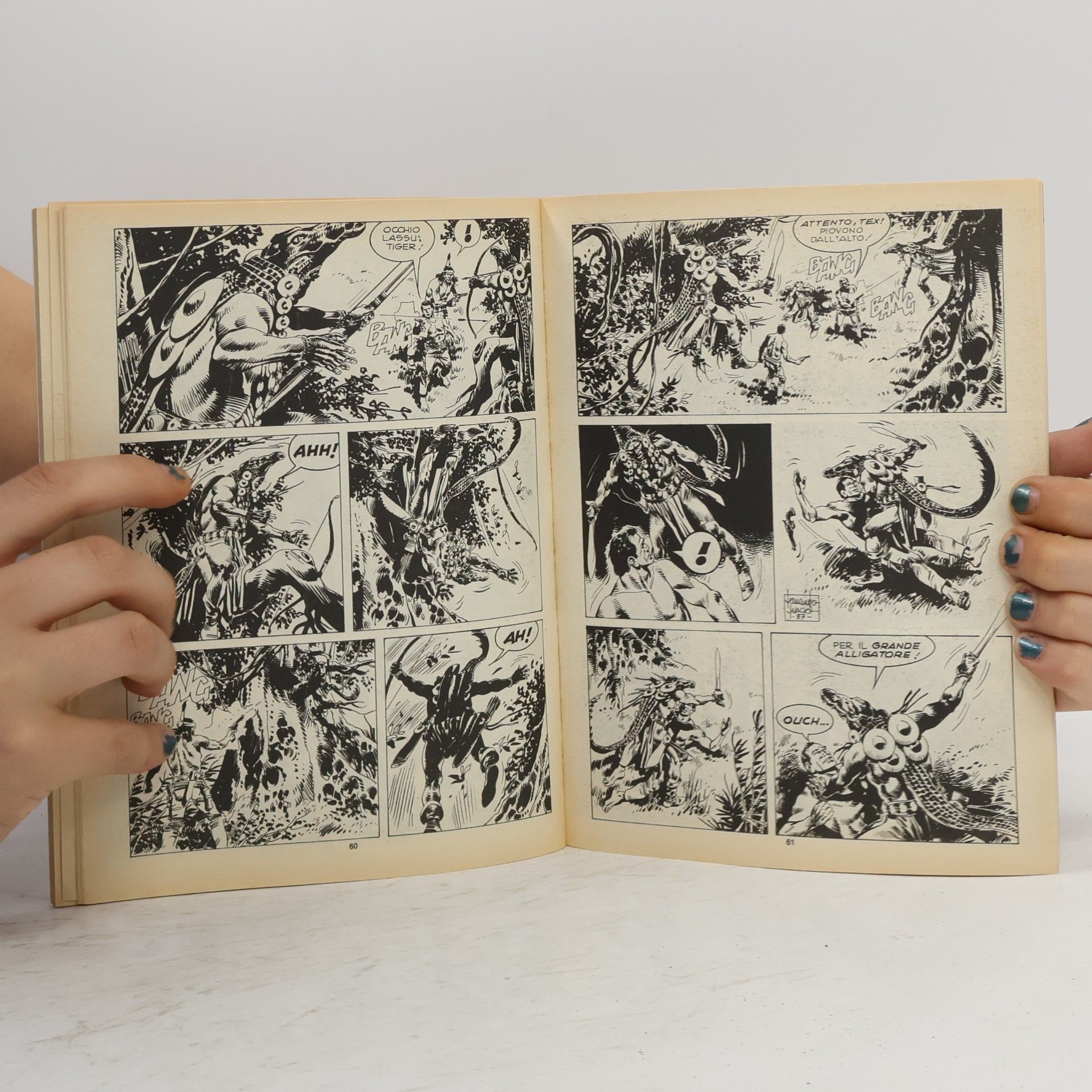 Collectif d'auteurs Tex 331. Nelle Paludi della Louisiana