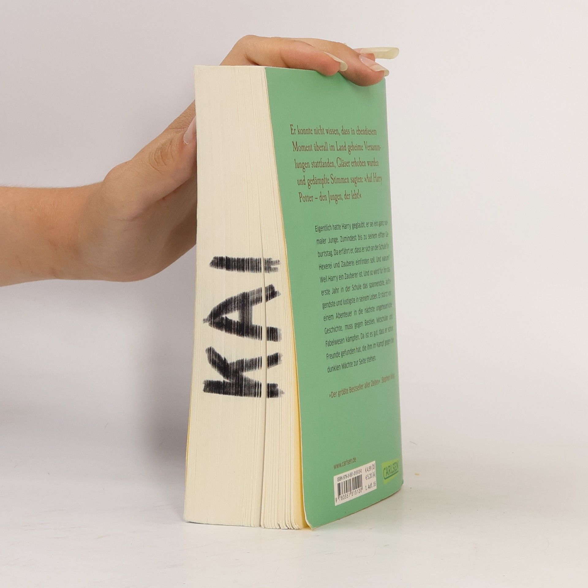 J. K. Rowling Harry Potter und der Stein der Weisen