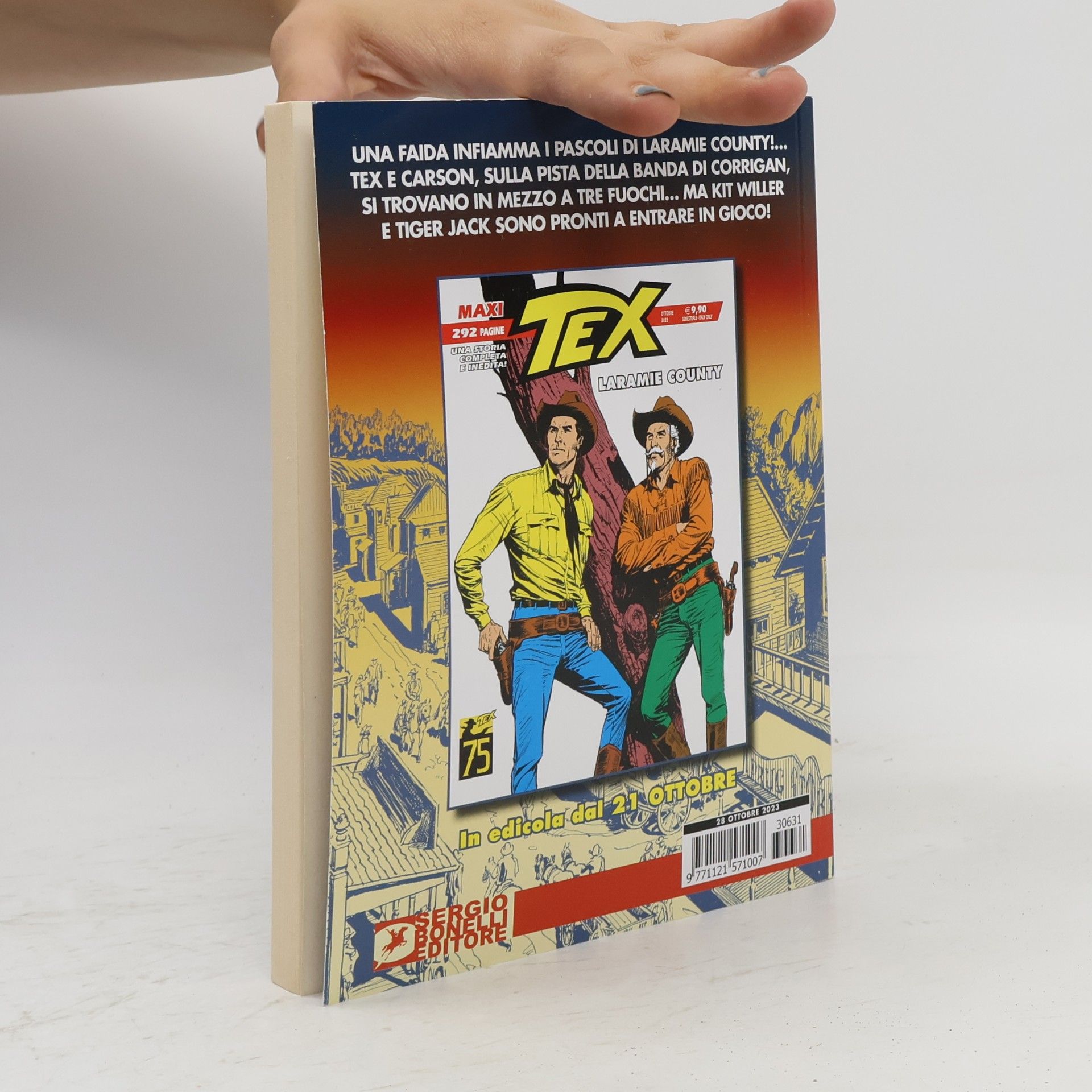 Collectif d'auteurs Tex 631. L’oro dei monti San Juan