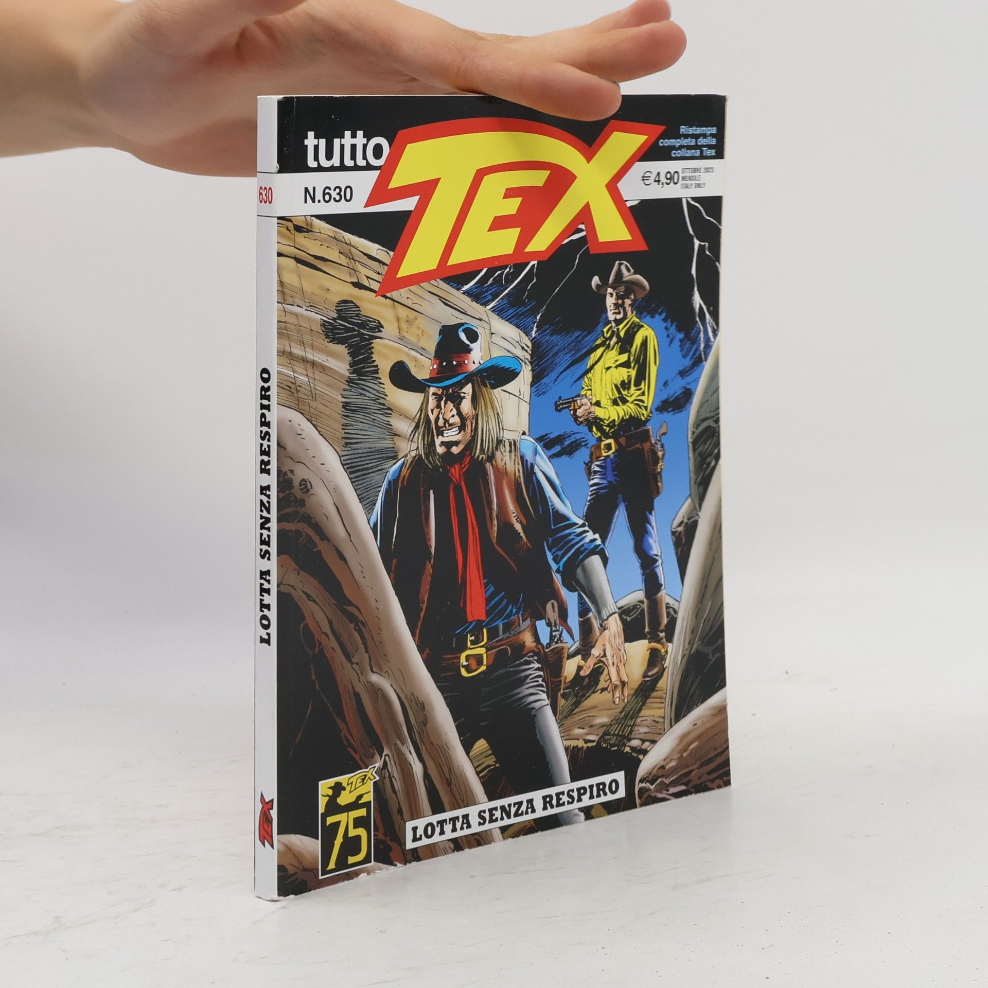 Collectif d'auteurs Tex 630. Lotta senza respiro