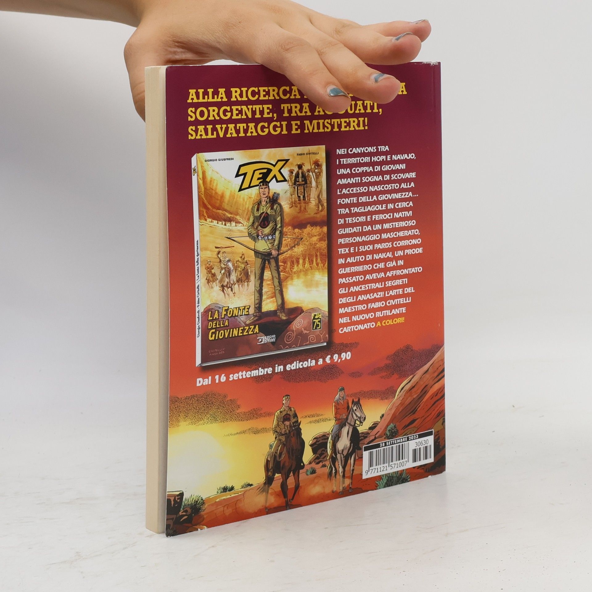 Collectif d'auteurs Tex 630. Lotta senza respiro