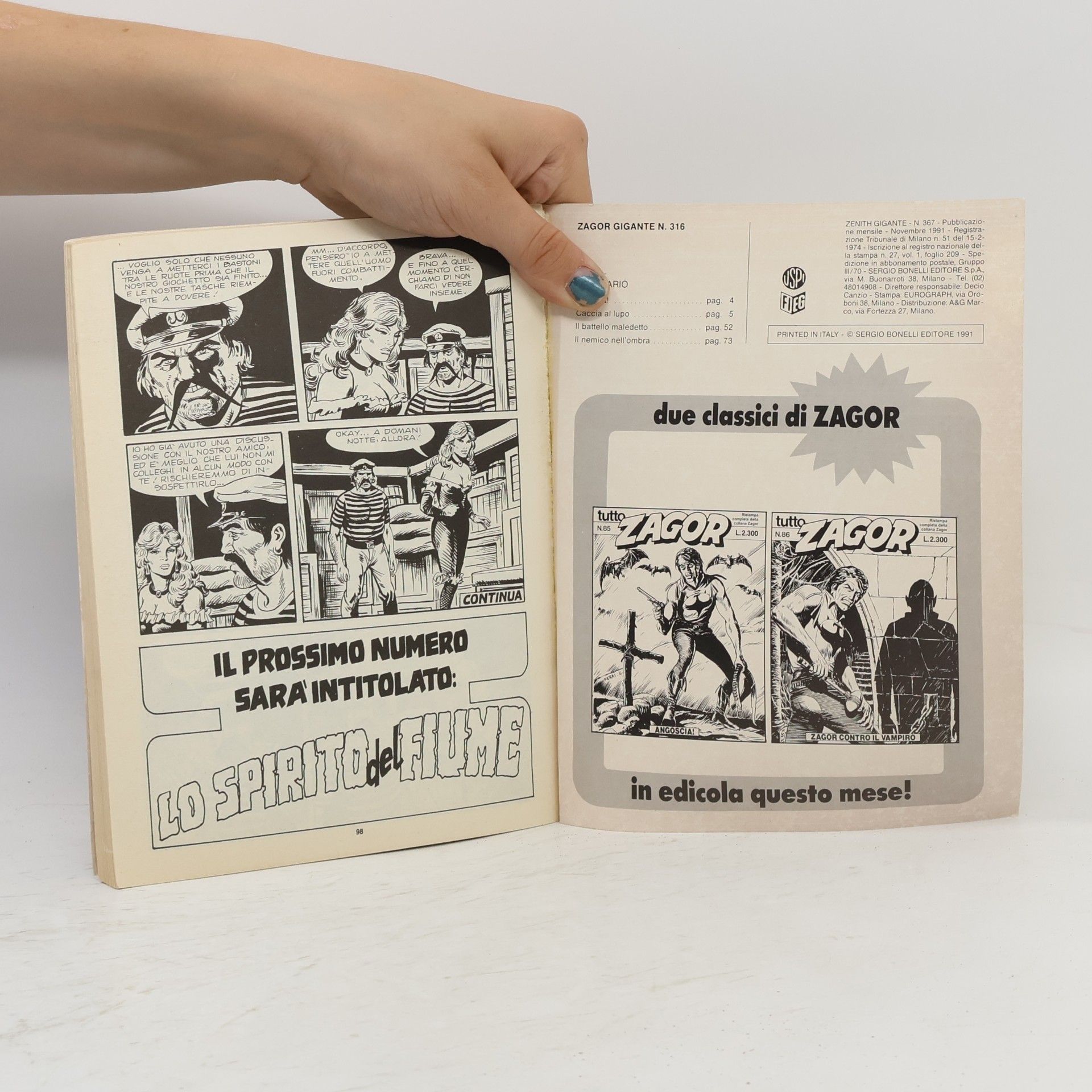 Collectif d'auteurs Caccia al lupo