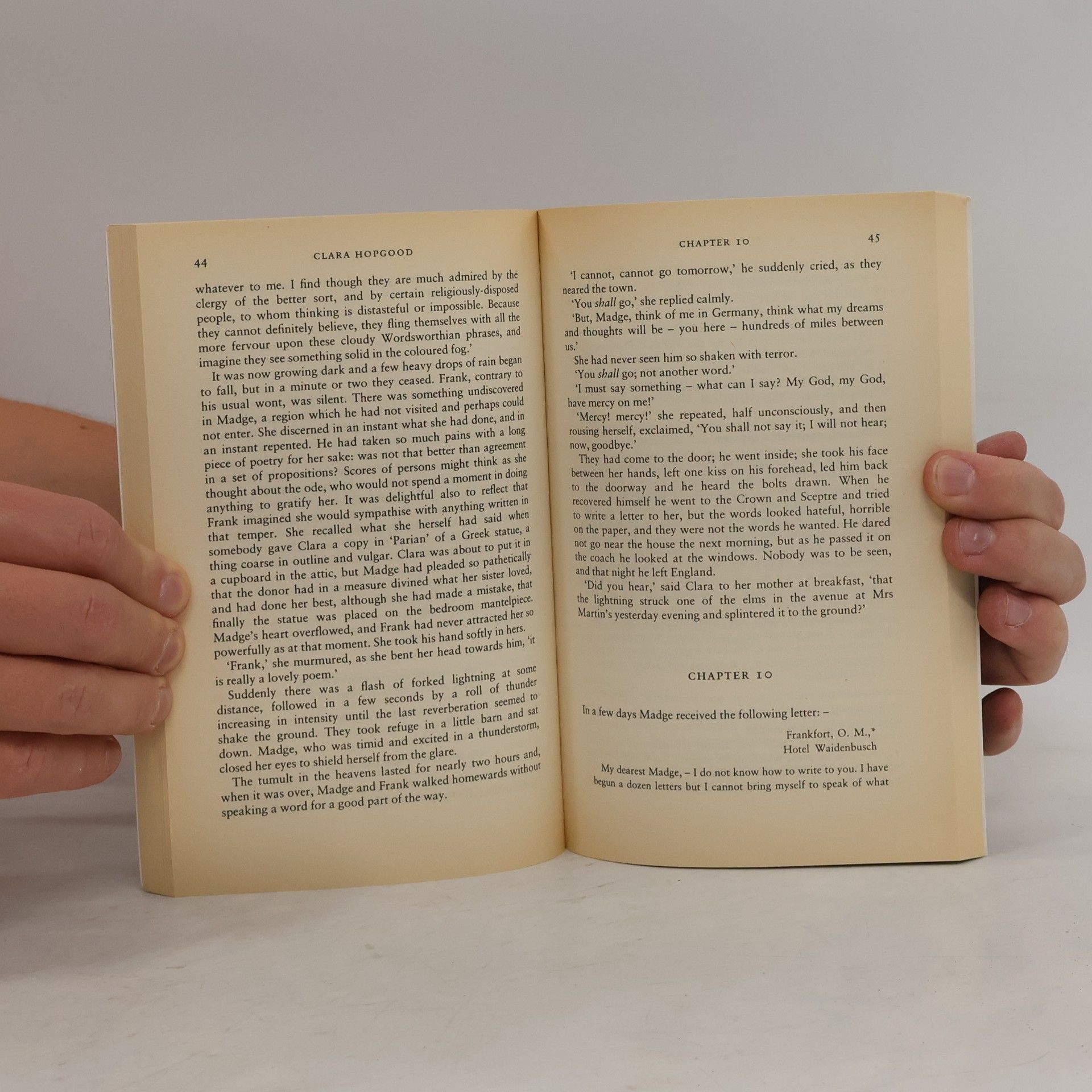 William Hale White Everyman's Library: Clara Hopgood