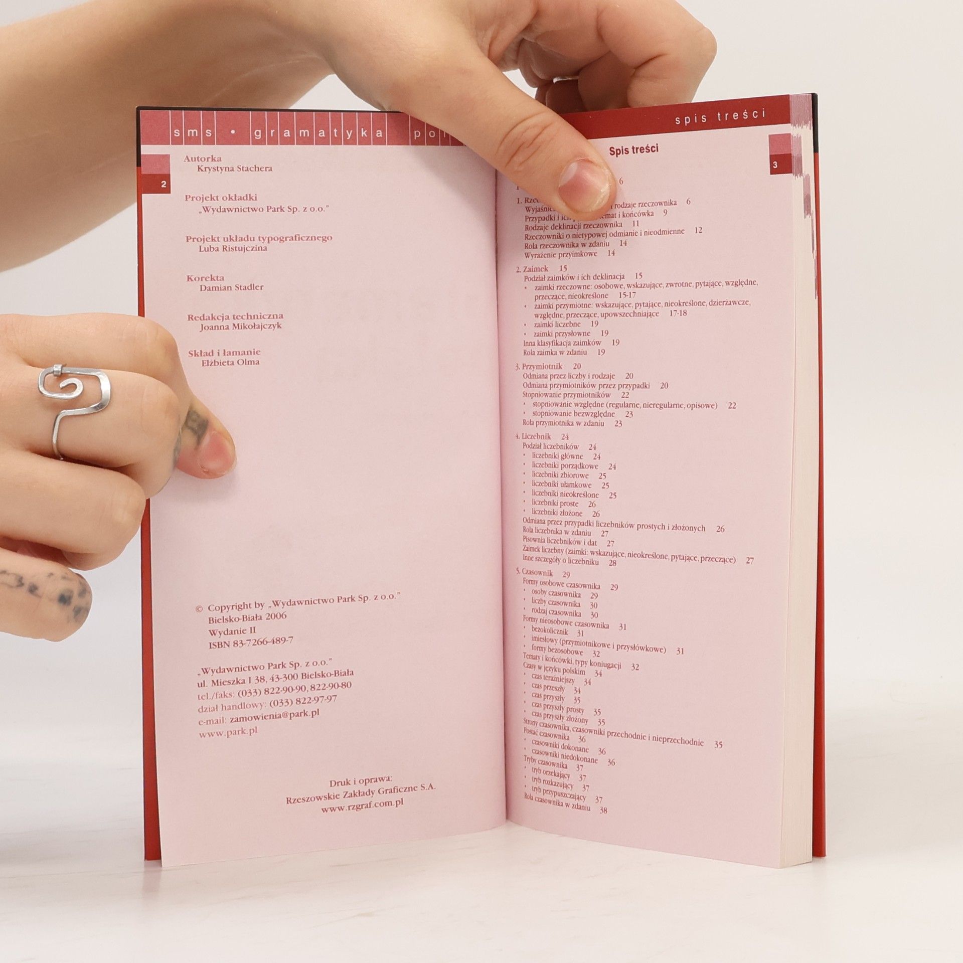 Krystyna Stachera Gramatyka polska