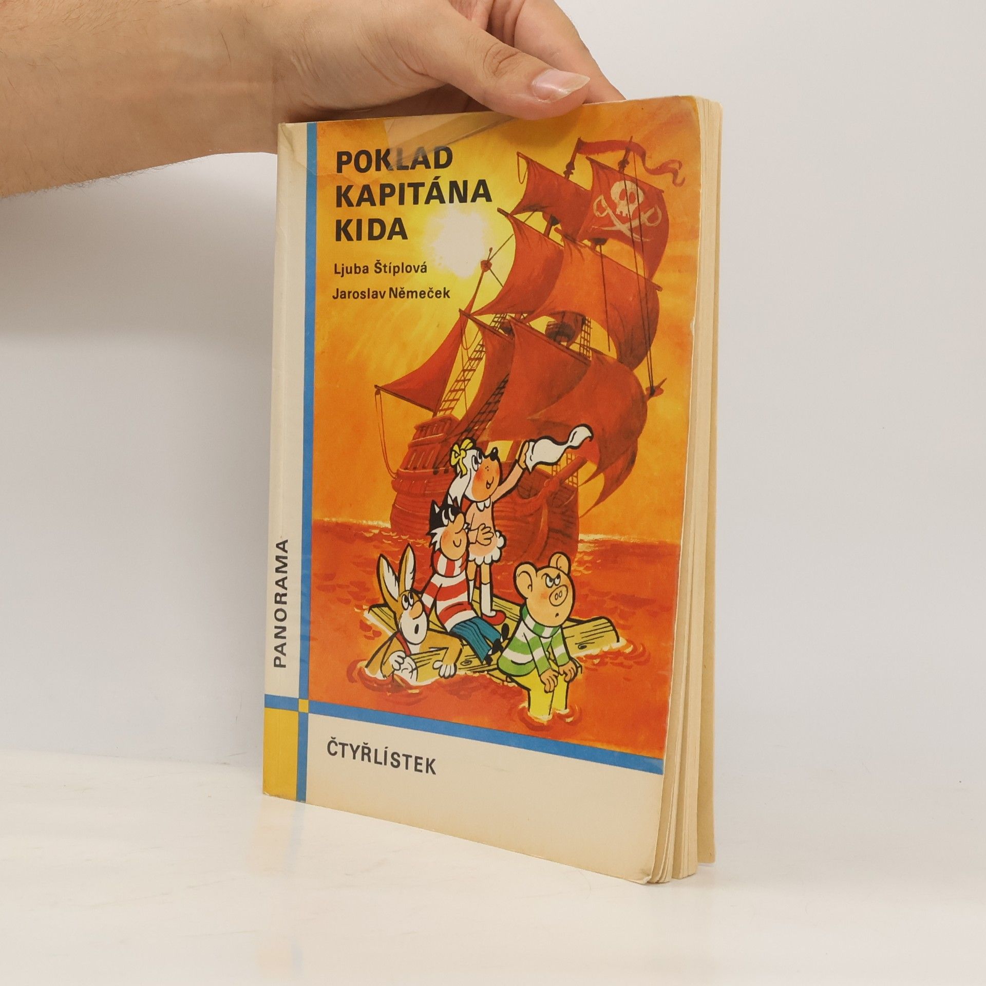 Ljuba Štíplová Poklad kapitána Kida. Jak se chodí do pohádky