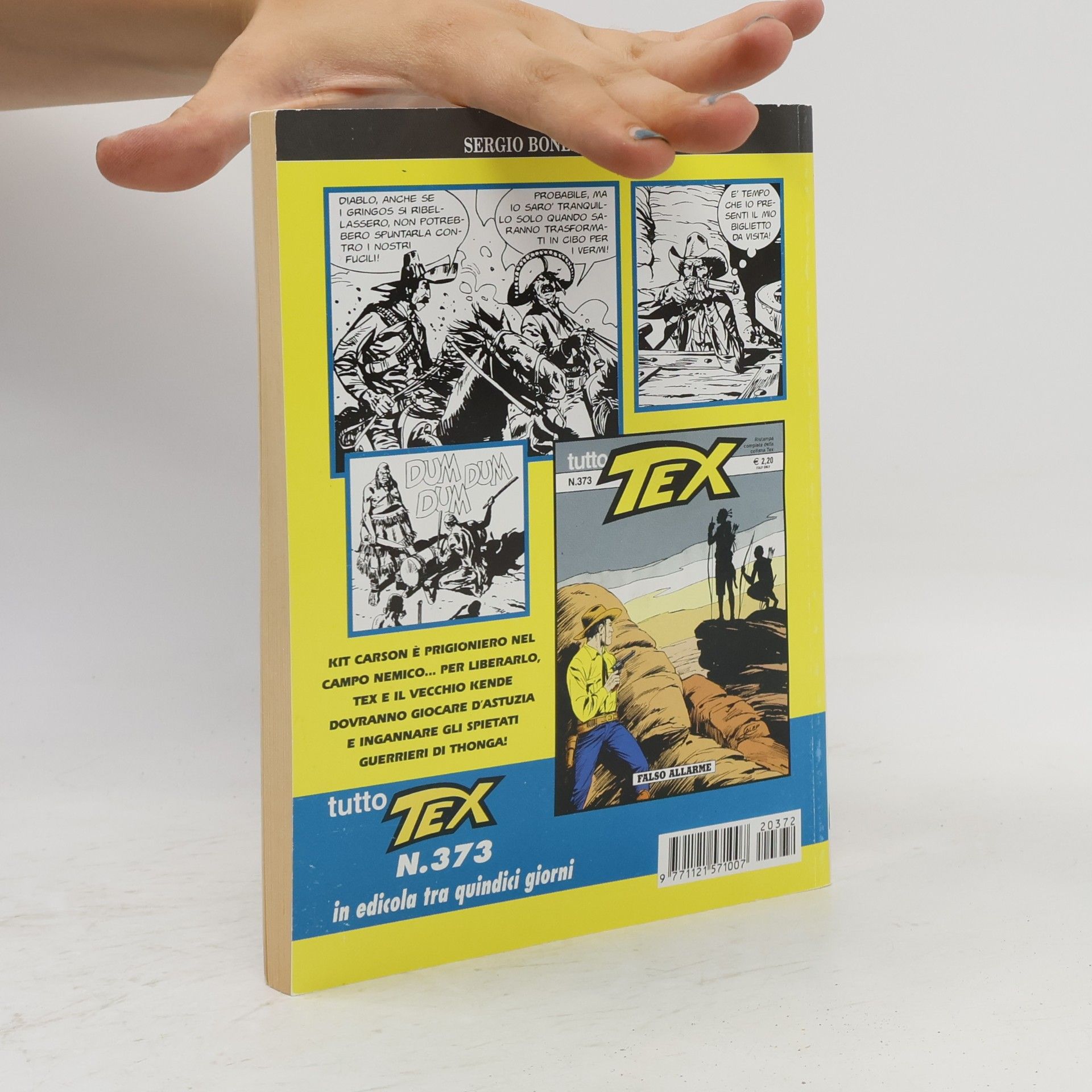 Collectif d'auteurs Tex 372. Thonga il Tiranno