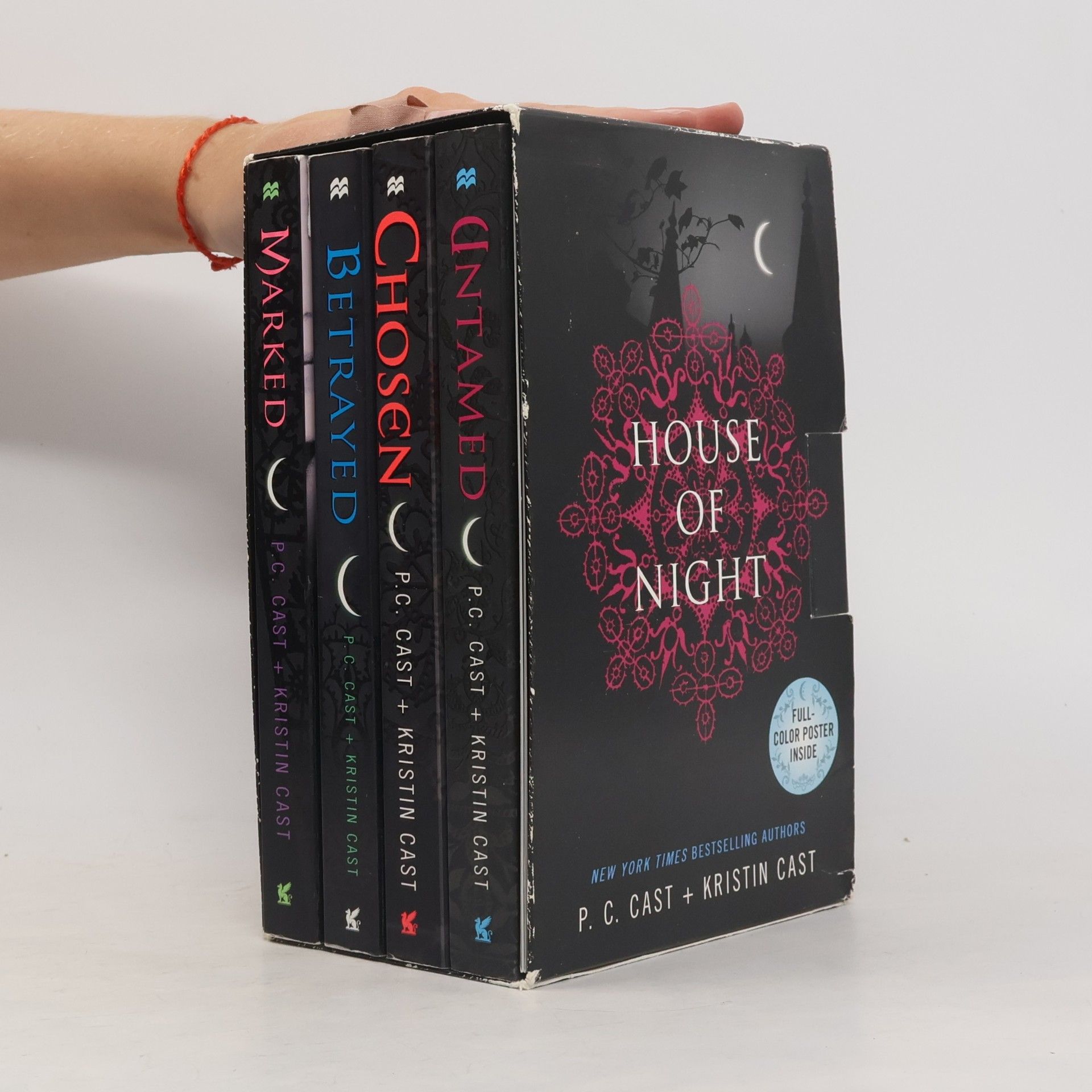 Phyllis Christine Cast House of Night Boxed Set (books 1-4)