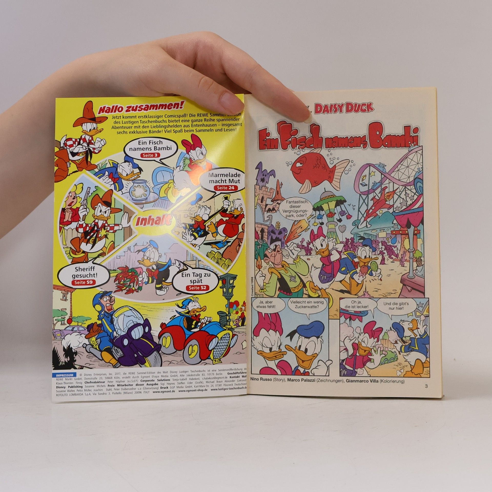 Walt Disney Lustiges Taschenbuch. REWE Sammel-Edition