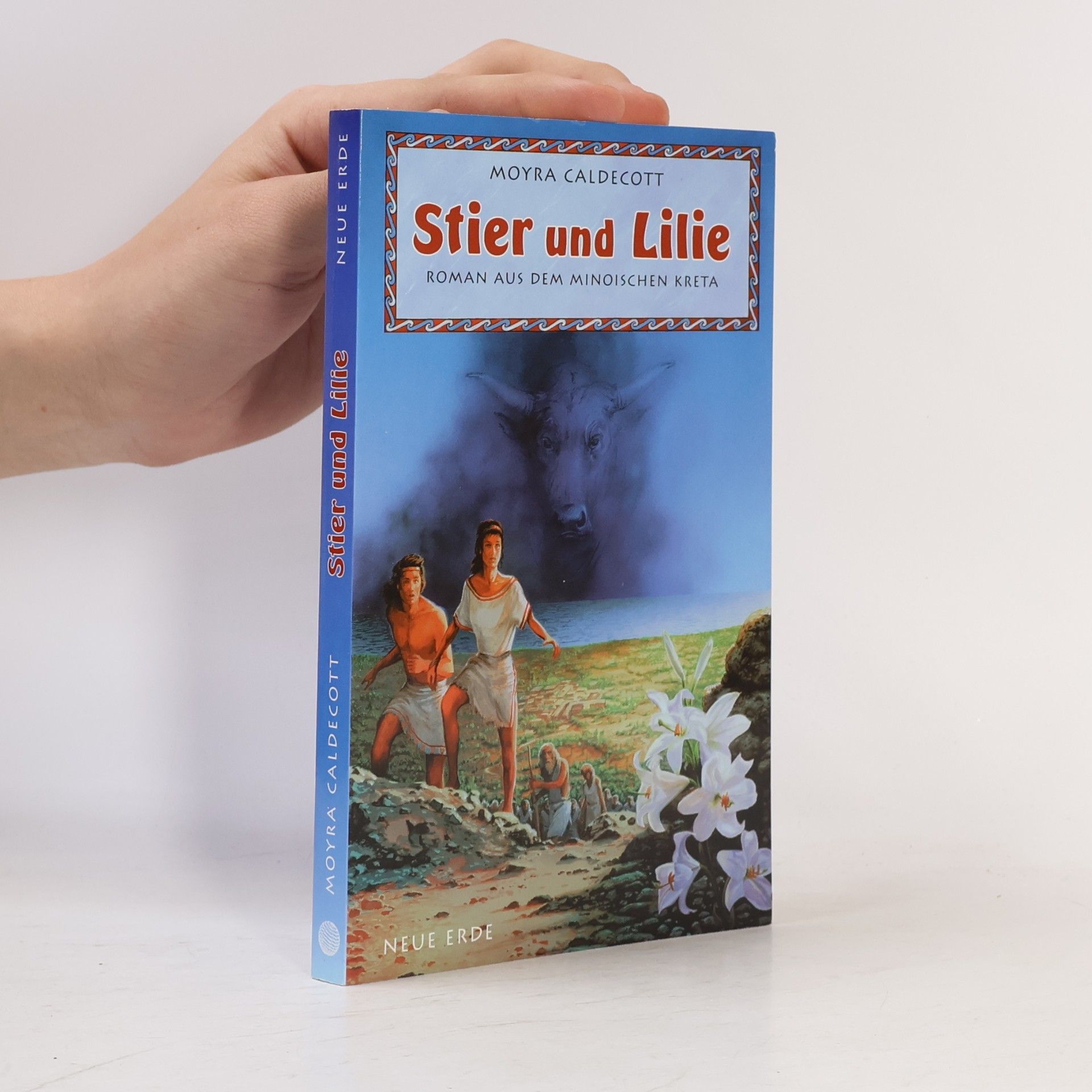 Moyra Caldecott Stier und Lilie