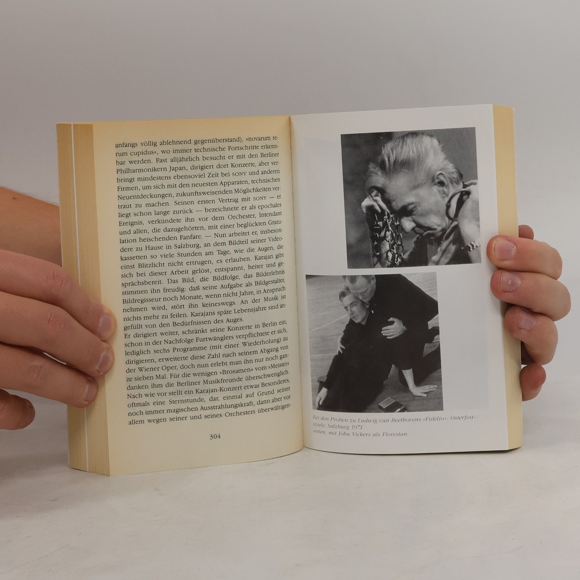 Peter Csobádi Karajan oder die kontrollierte Ekstase