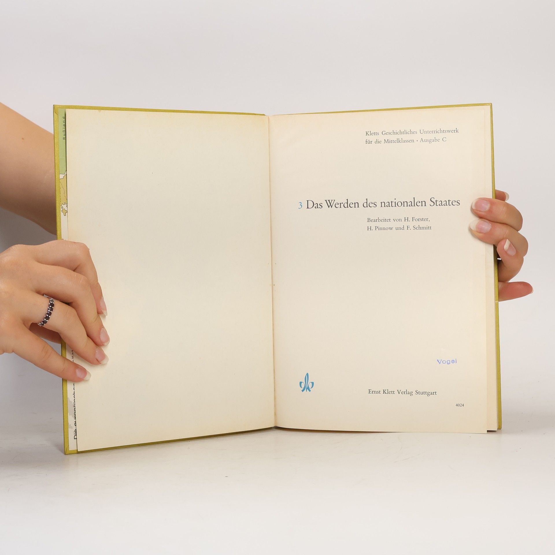 Hans Forster Das Werden des nationalen Staates