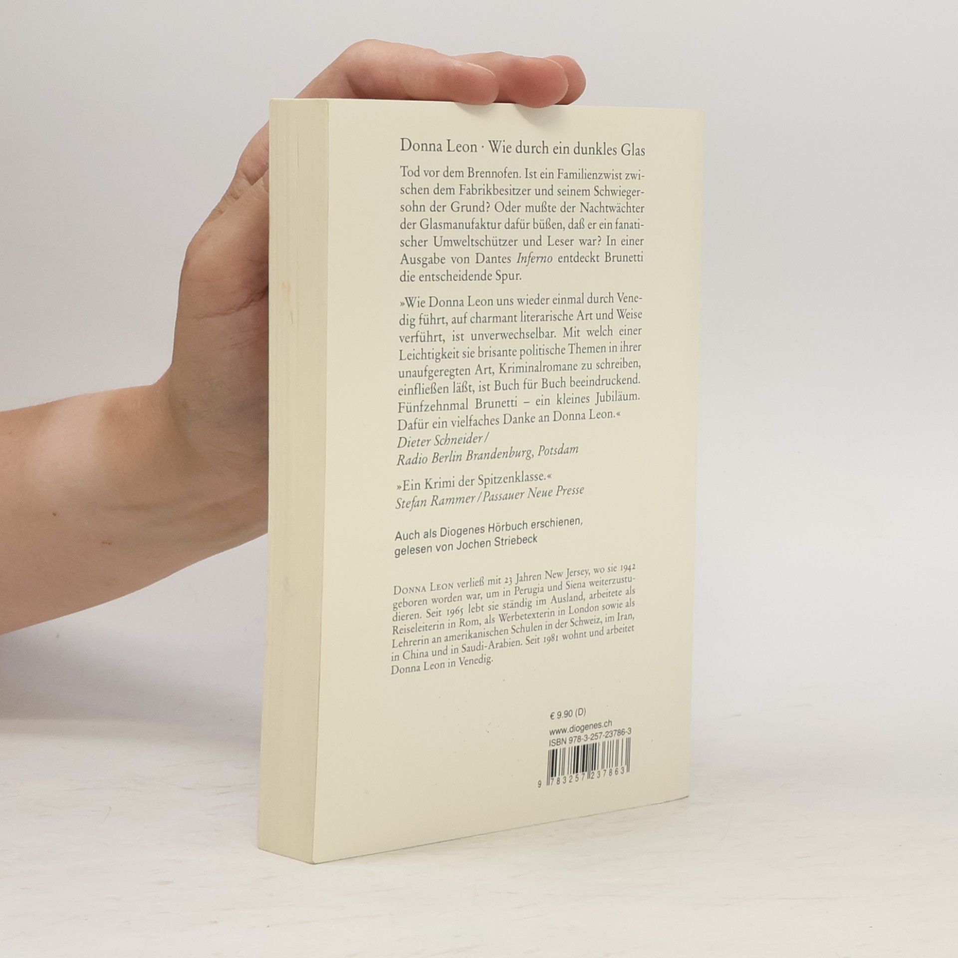 Donna Leon Wie durch ein dunkles Glas