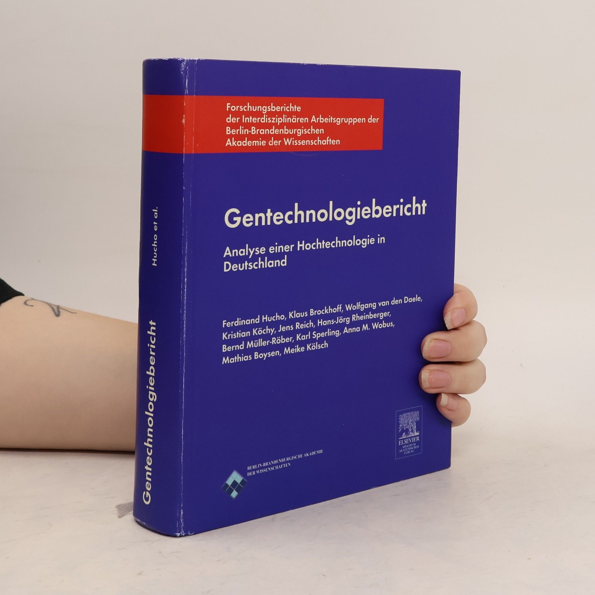 Ferdinand Hucho Gentechnologiebericht