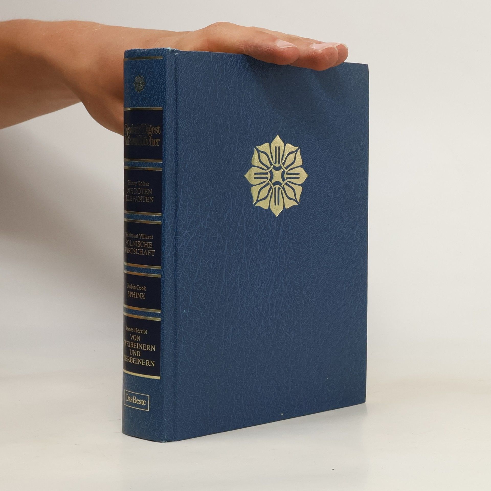 Readers Digest Auswahlbücher. Die roten Elefanten. Polnische Wirtschaft. Sphinx. Von Zweibeinern und Vierbeinern